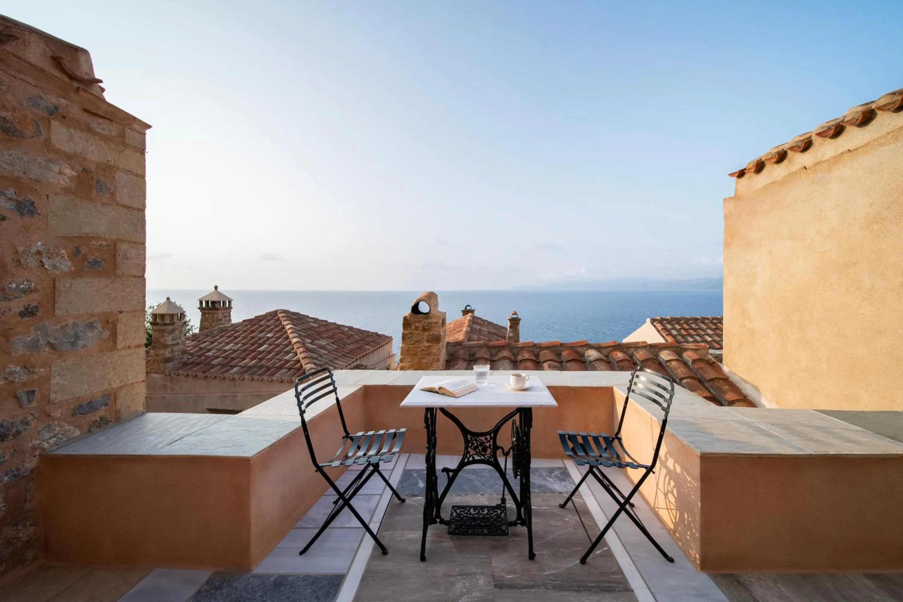 Balcony/Terrace in Bastione Malvasia Hotel (ex New Malvasia)