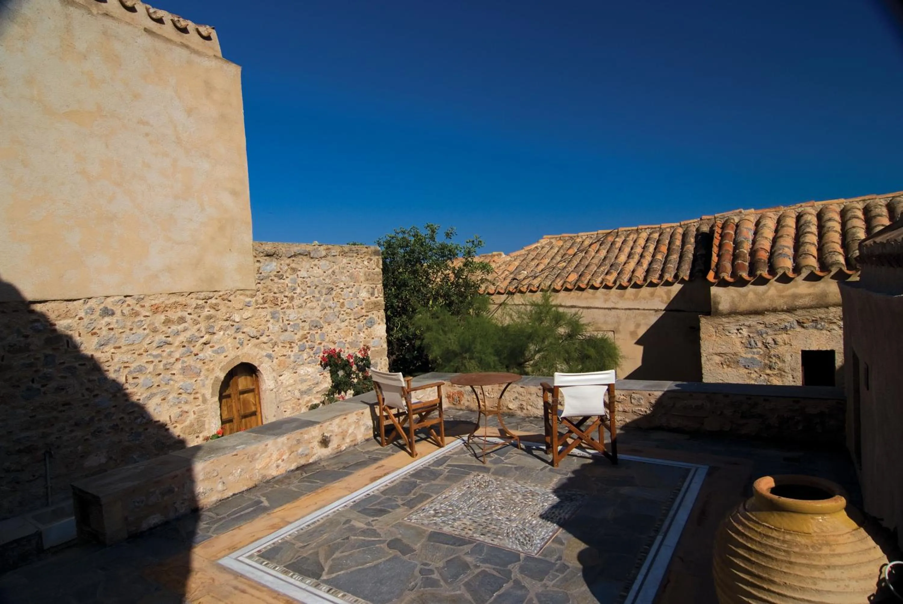 Balcony/Terrace in Bastione Malvasia Hotel (ex New Malvasia)
