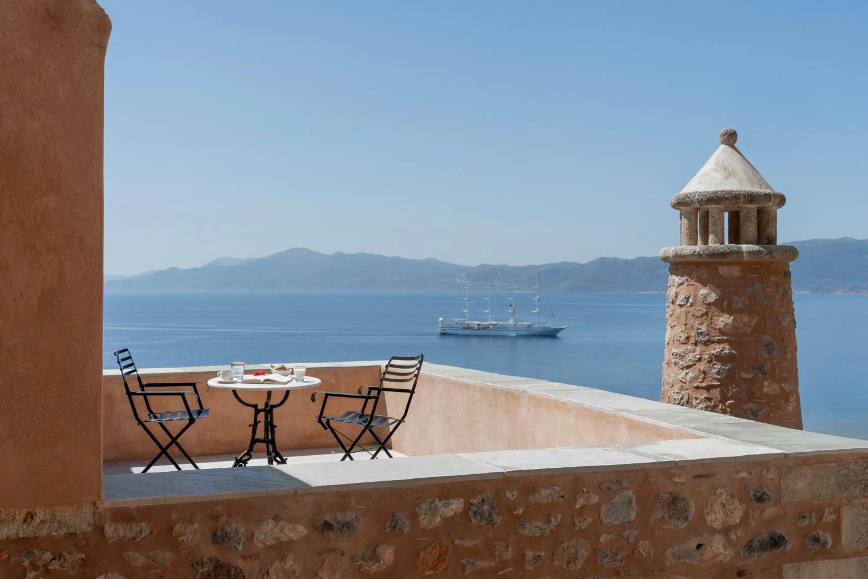 Balcony/Terrace in Bastione Malvasia Hotel (ex New Malvasia)