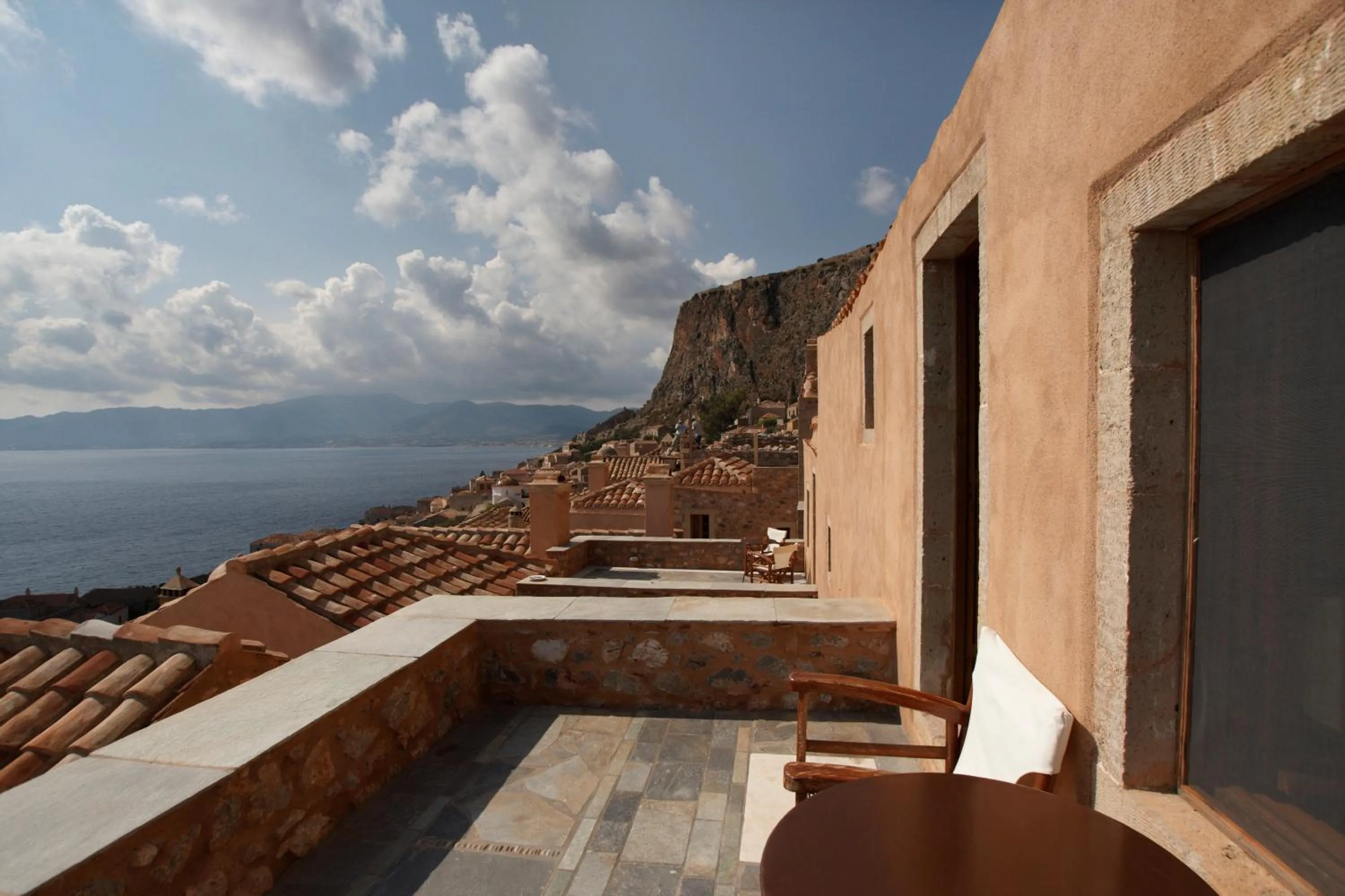 Balcony/Terrace in Bastione Malvasia Hotel (ex New Malvasia)