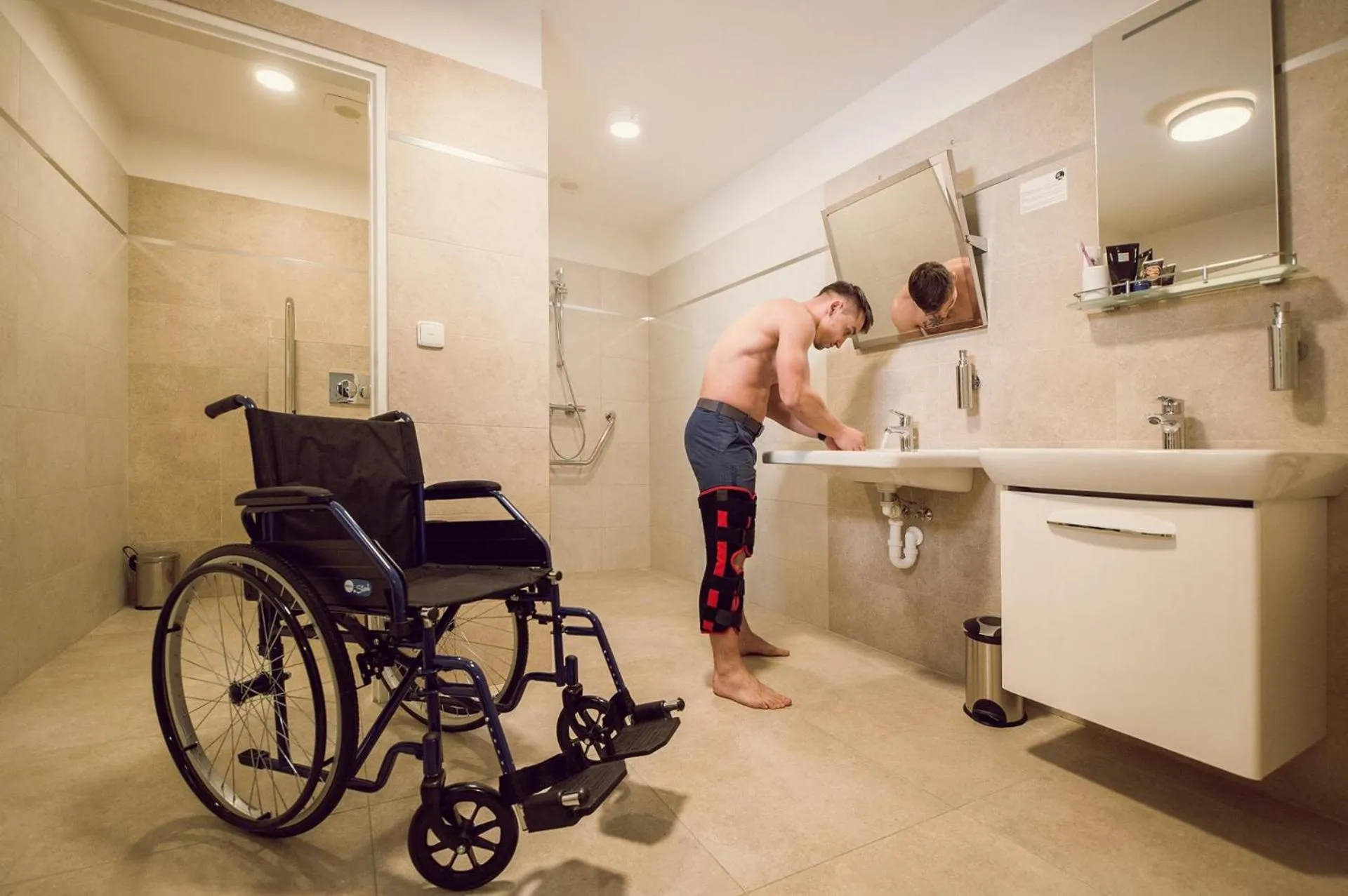 Facility for disabled guests in Kings Residence