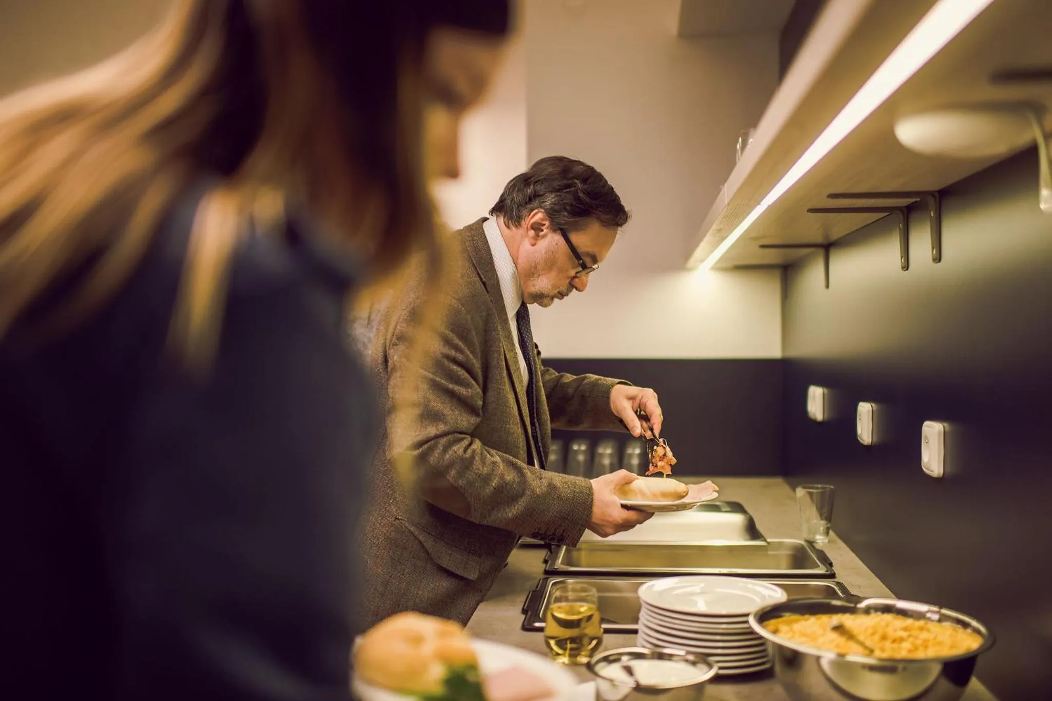 Buffet breakfast in Kings Residence