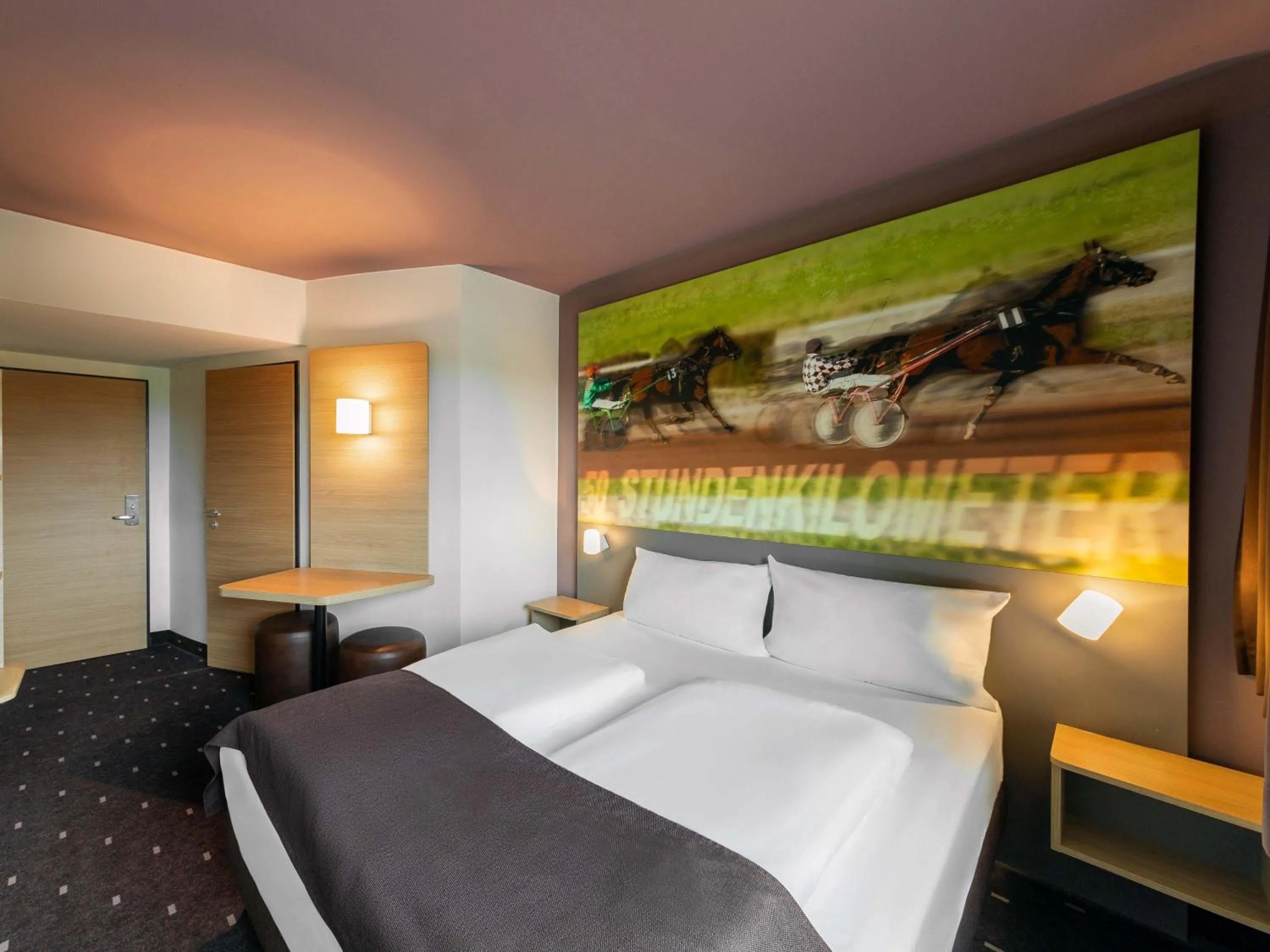 Photo of the whole room, Bed in B&B Hotel Mönchengladbach