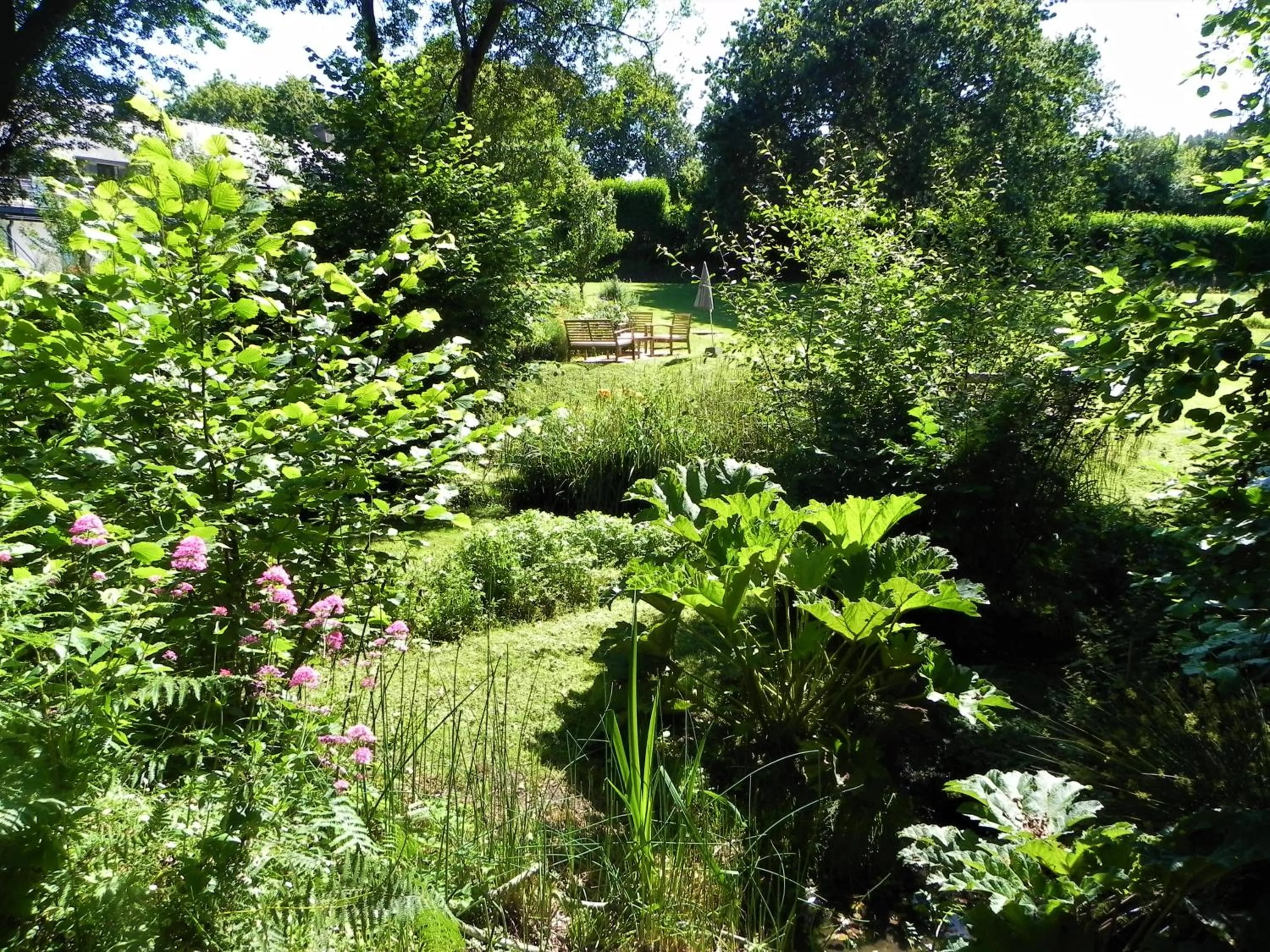Garden in La Fontaine de Resnel