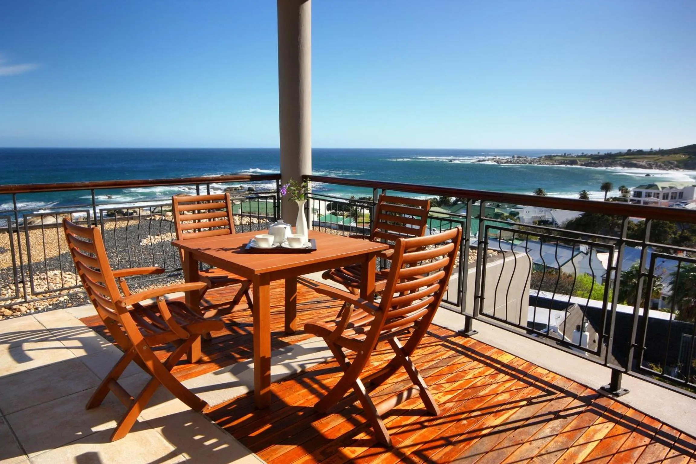 Patio in Balfour Place Guesthouse