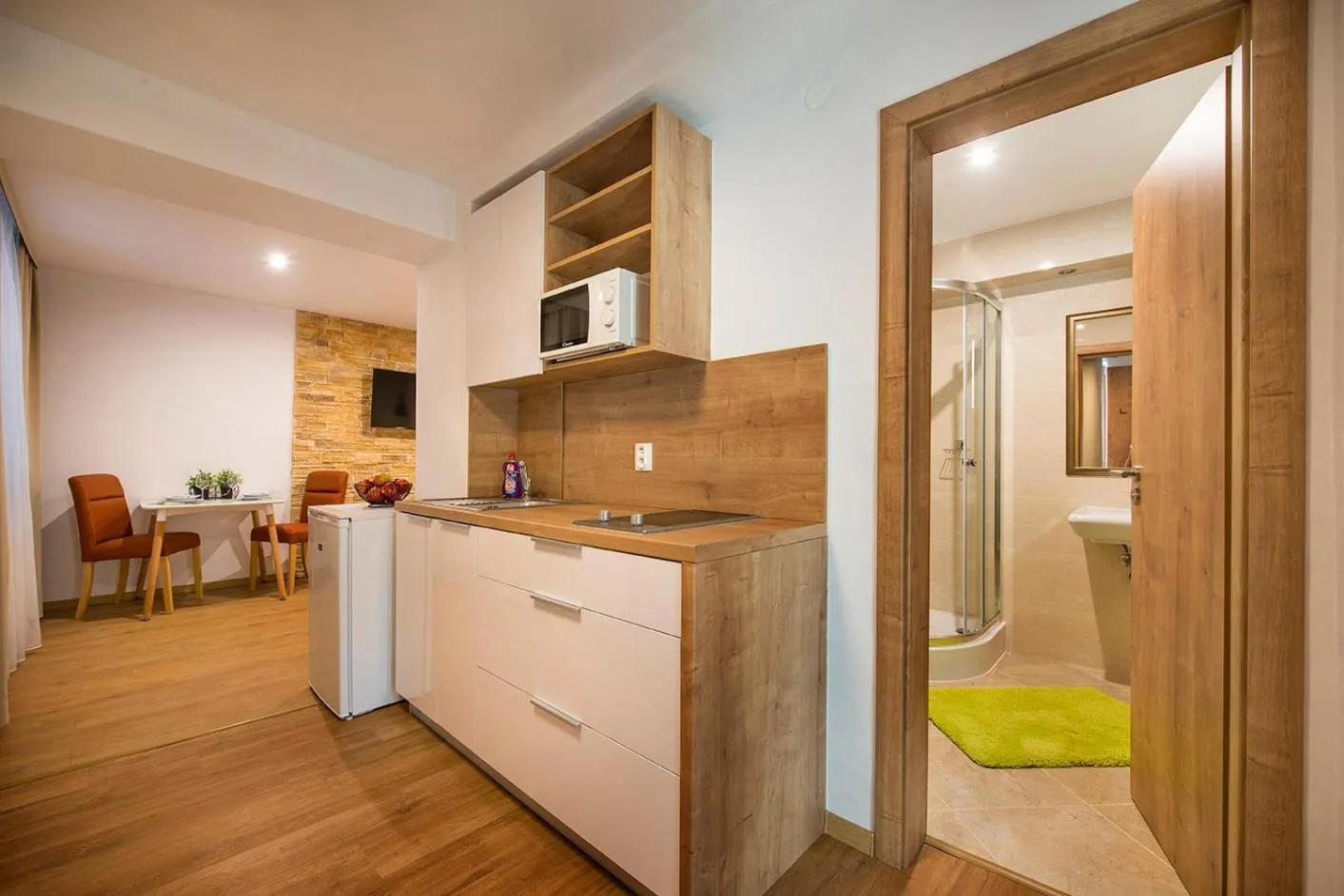 Kitchen or kitchenette in Villa Bellevue Wellness