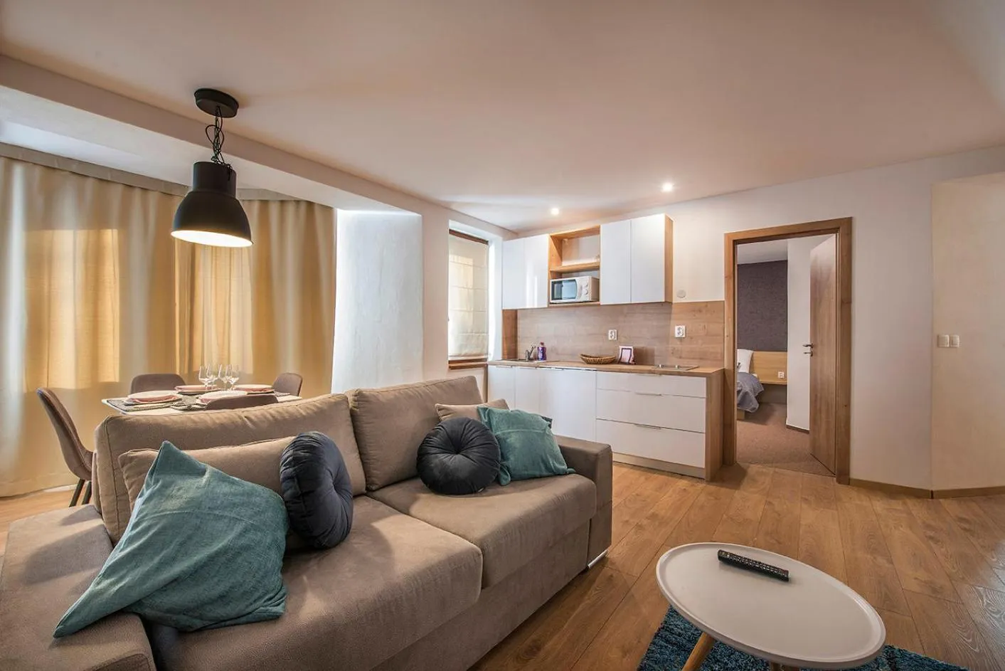 Kitchen or kitchenette in Villa Bellevue Wellness