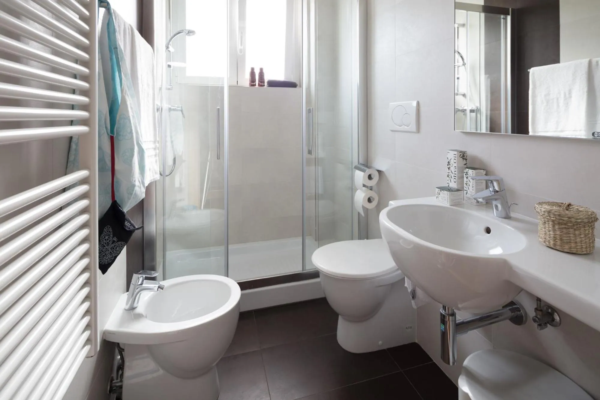 Bathroom in Hotel Adria