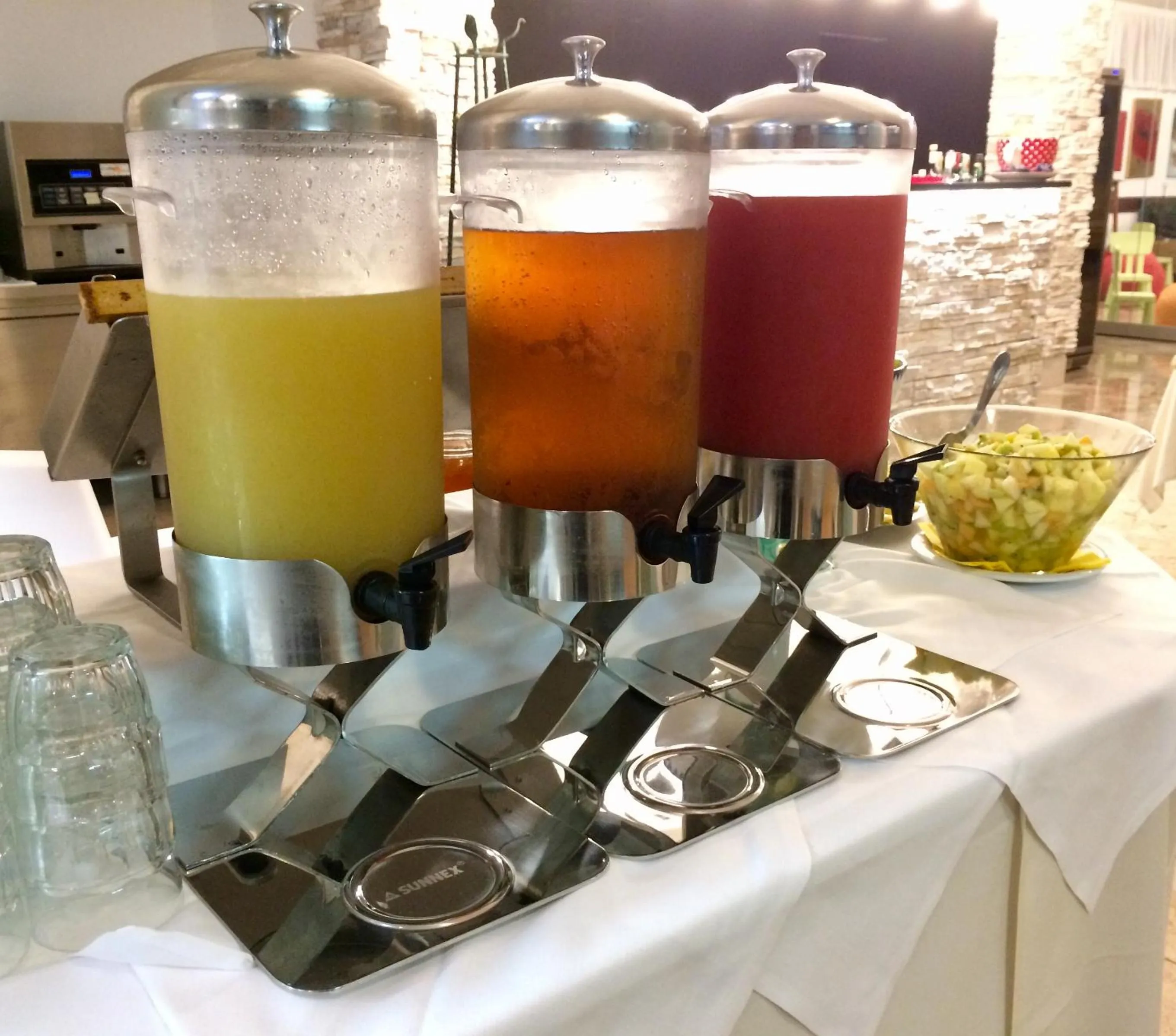 Continental breakfast in Hotel Adria