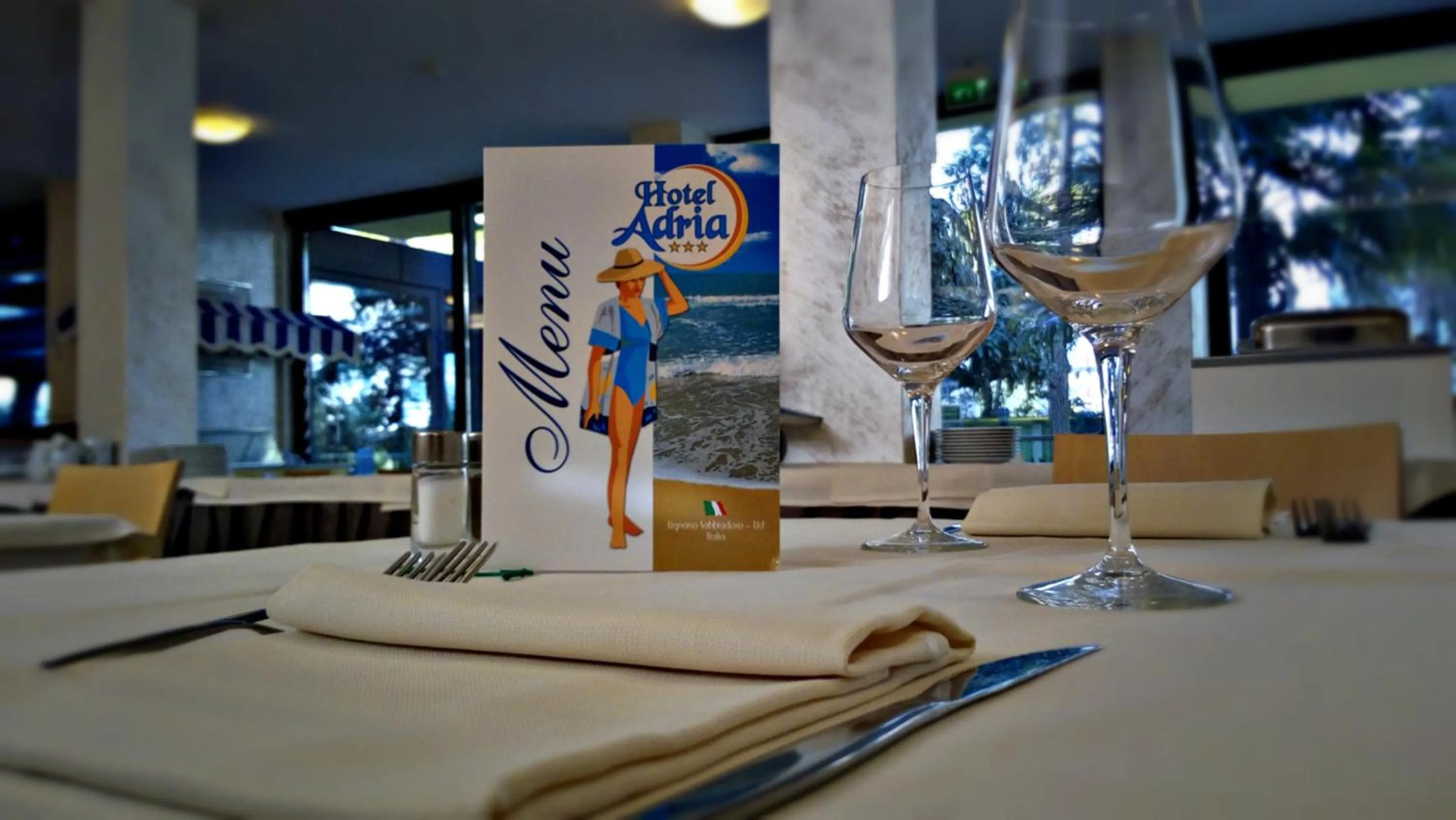 Restaurant/places to eat in Hotel Adria