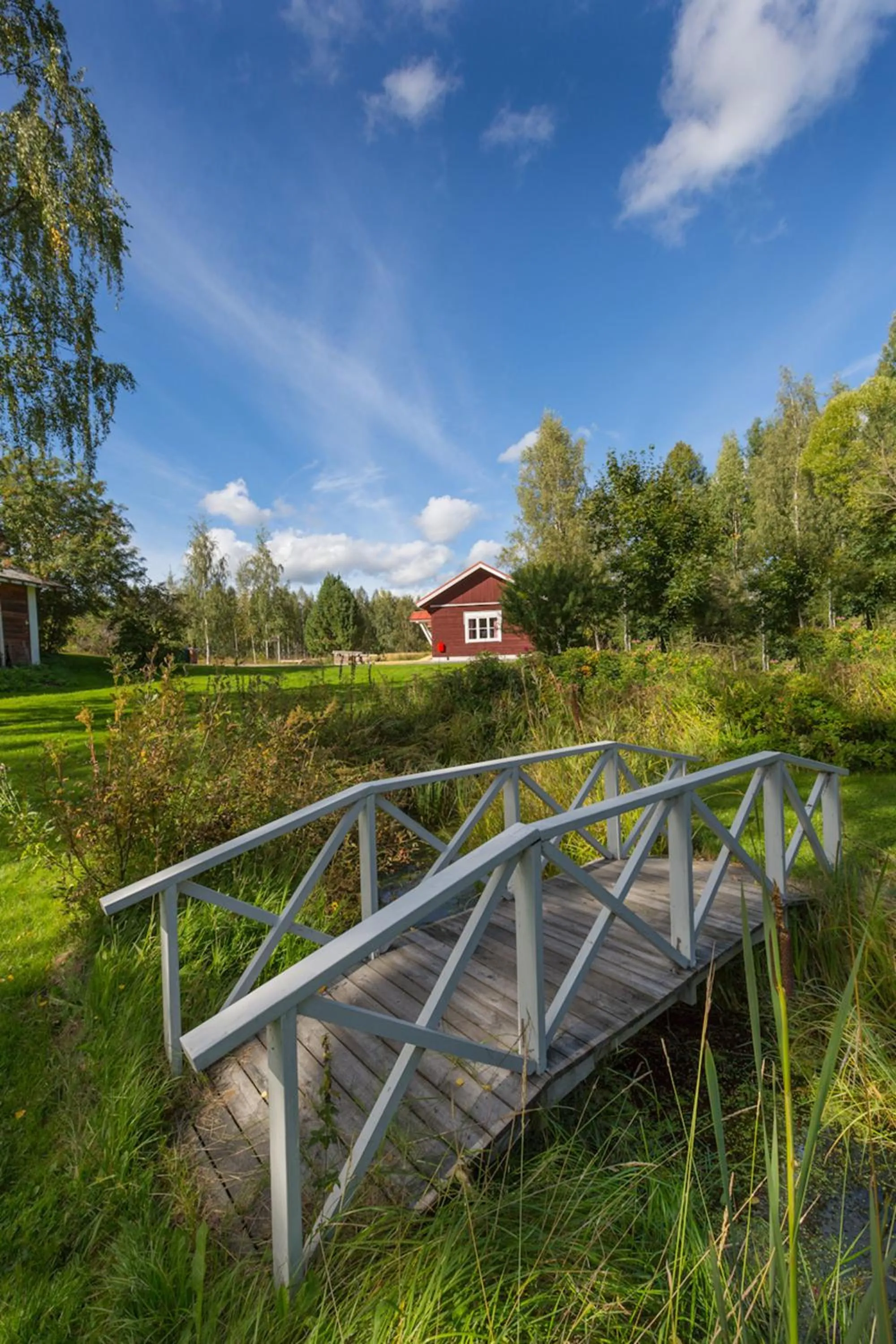 Garden in Löydön Kartano