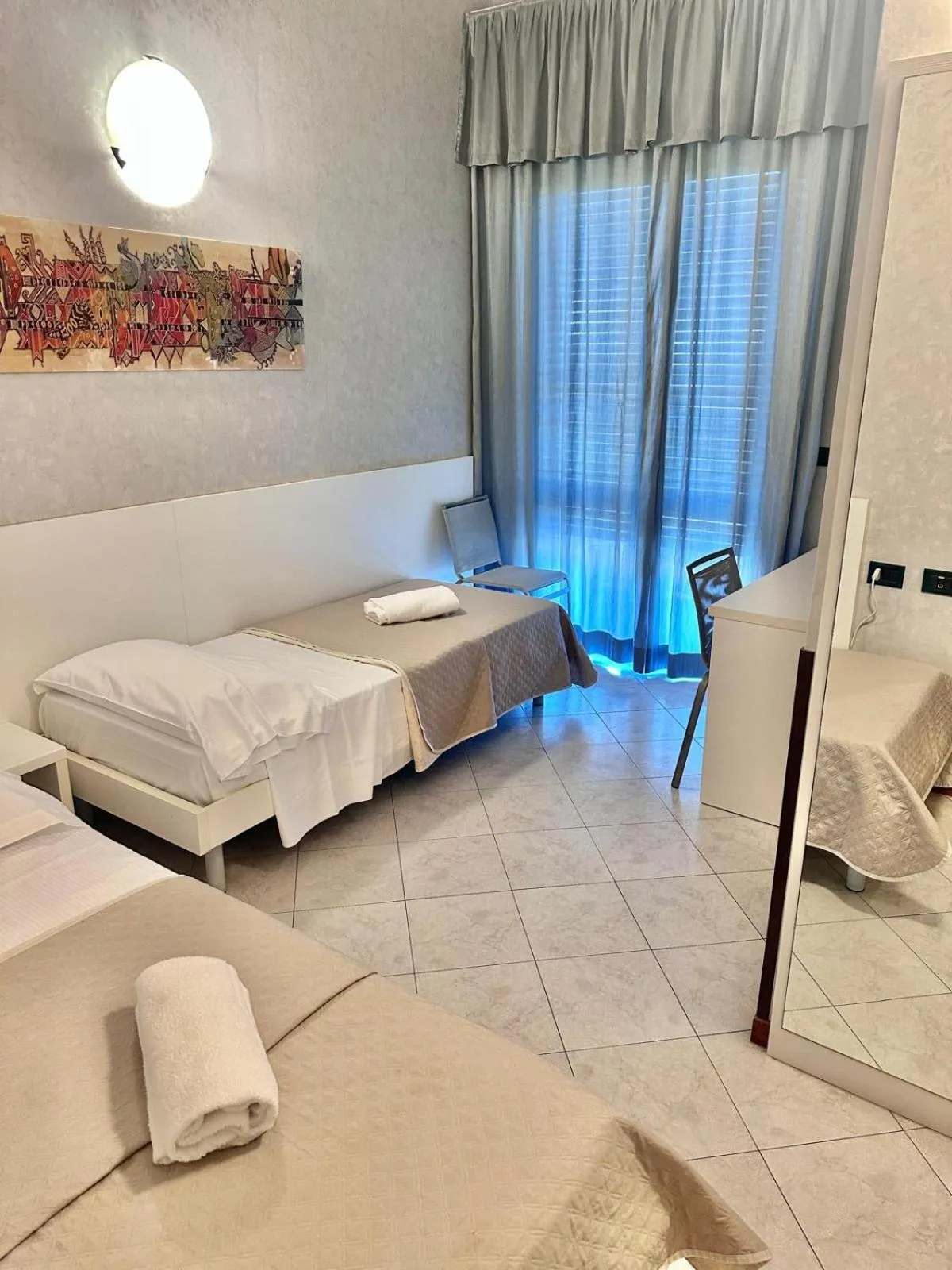 Bedroom, Bed in Hotel Residence Mondial