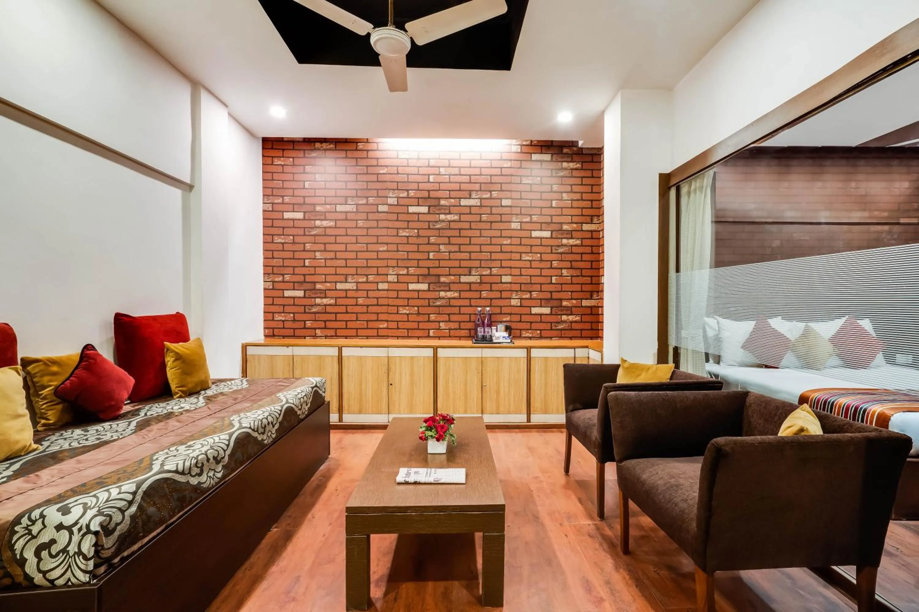 Living room in Mount Embassy