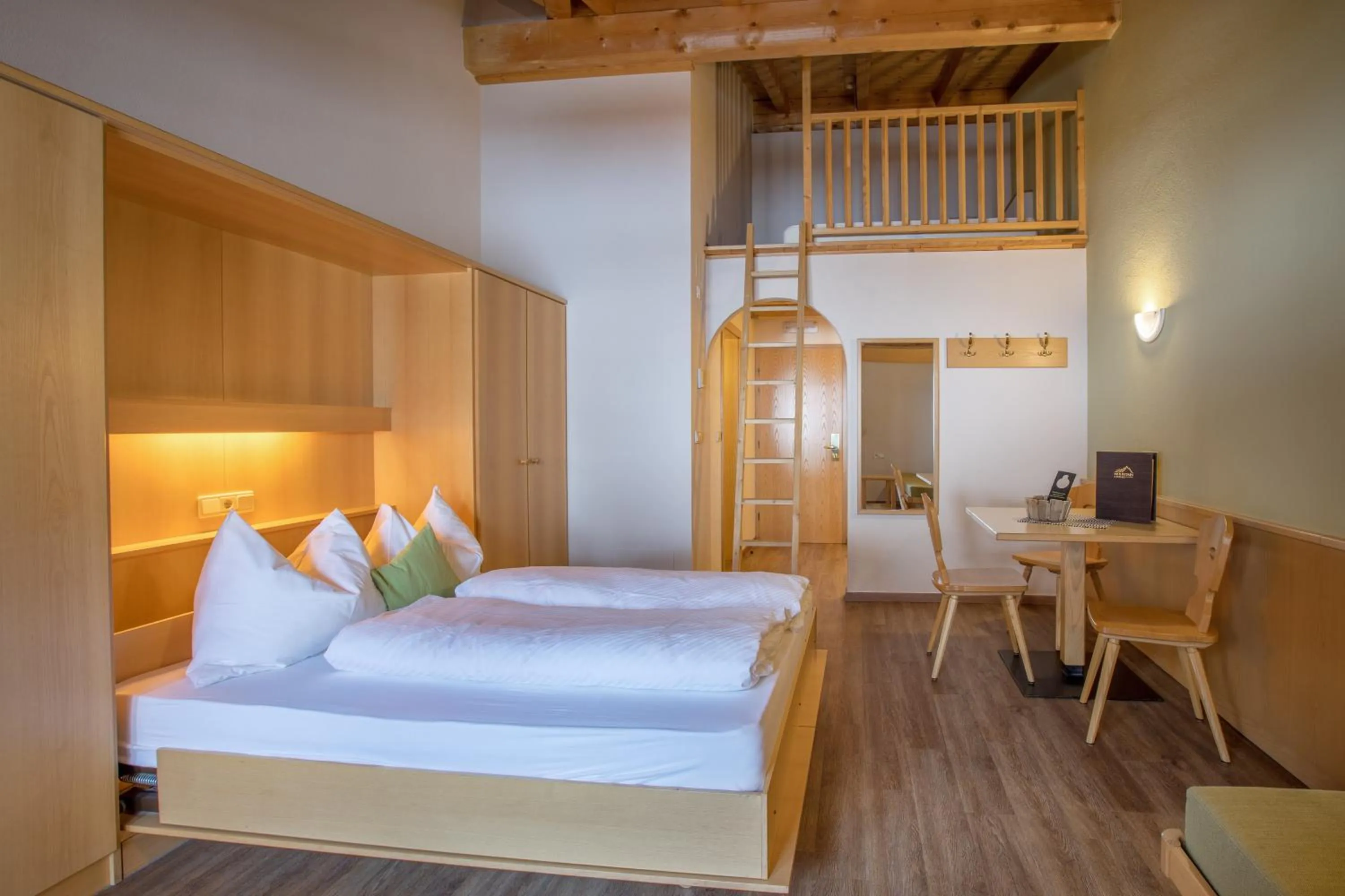 Bedroom, Bed in Mountain Living Apartments