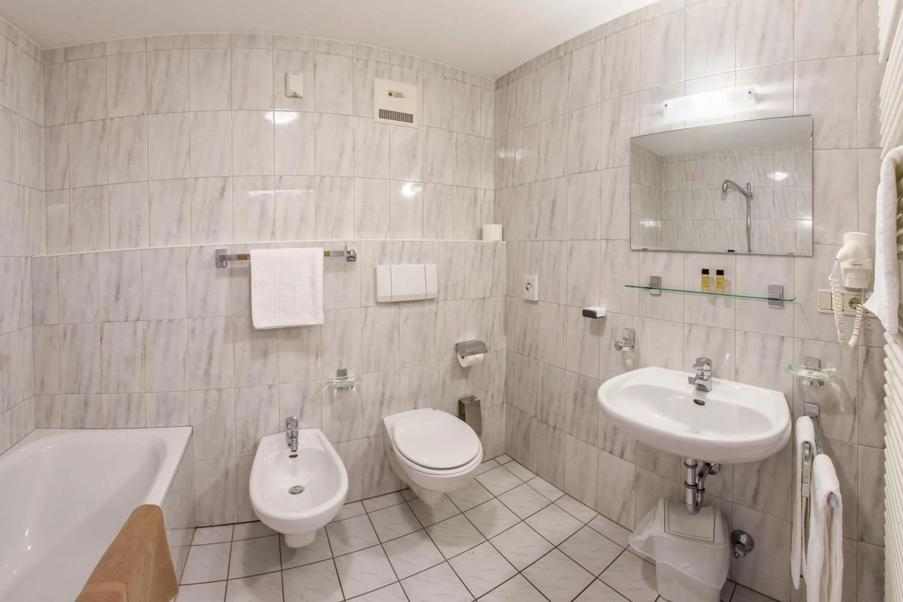 Bathroom in Mountain Living Apartments