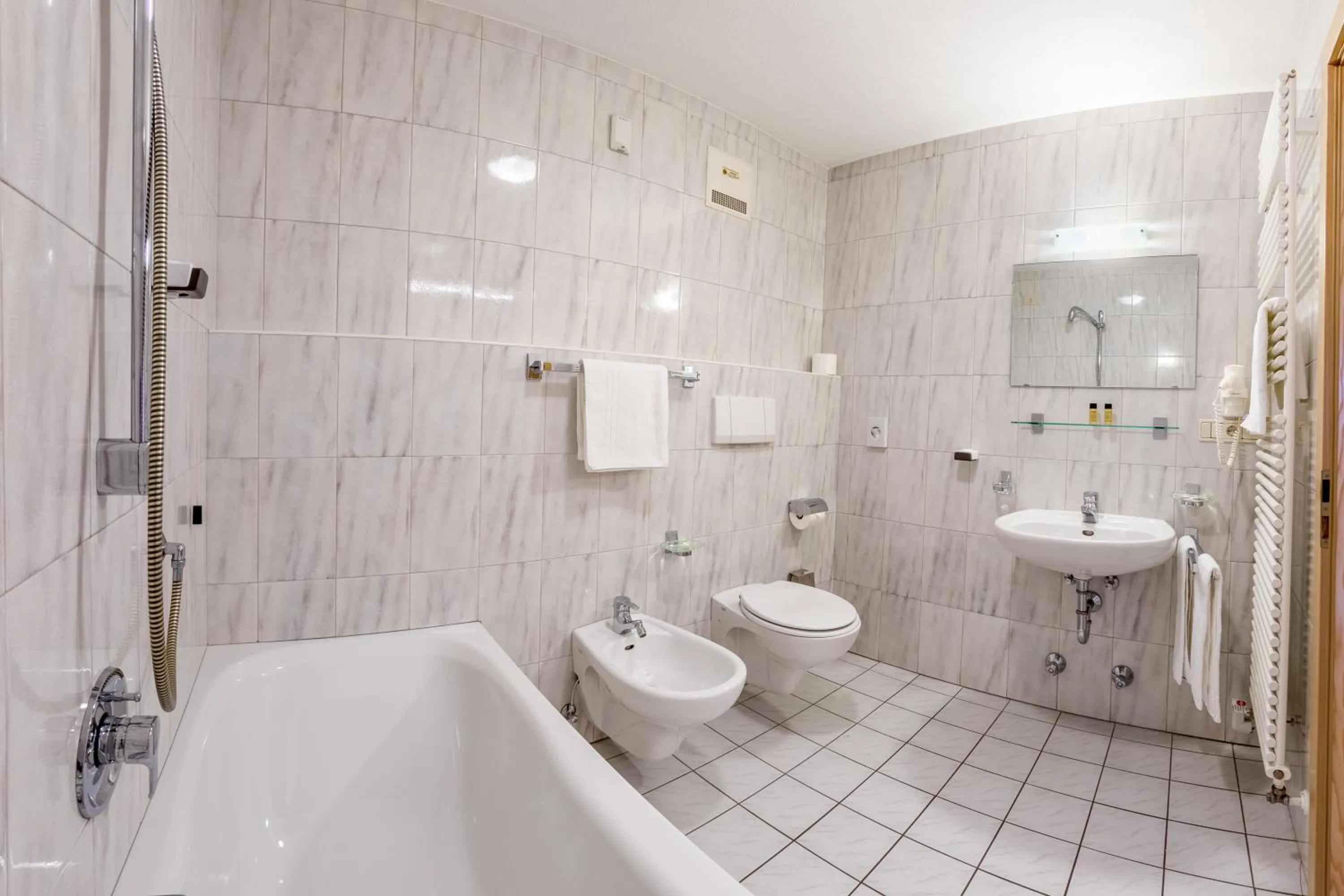 Bathroom in Mountain Living Apartments