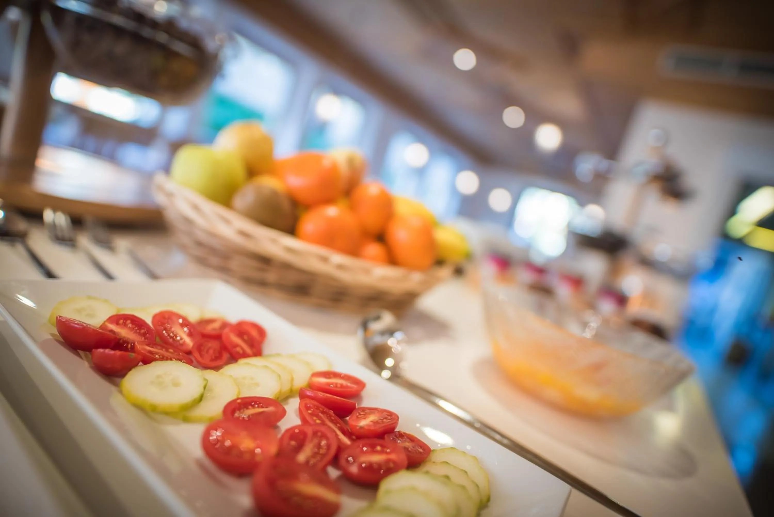 Italian breakfast in Mountain Living Apartments