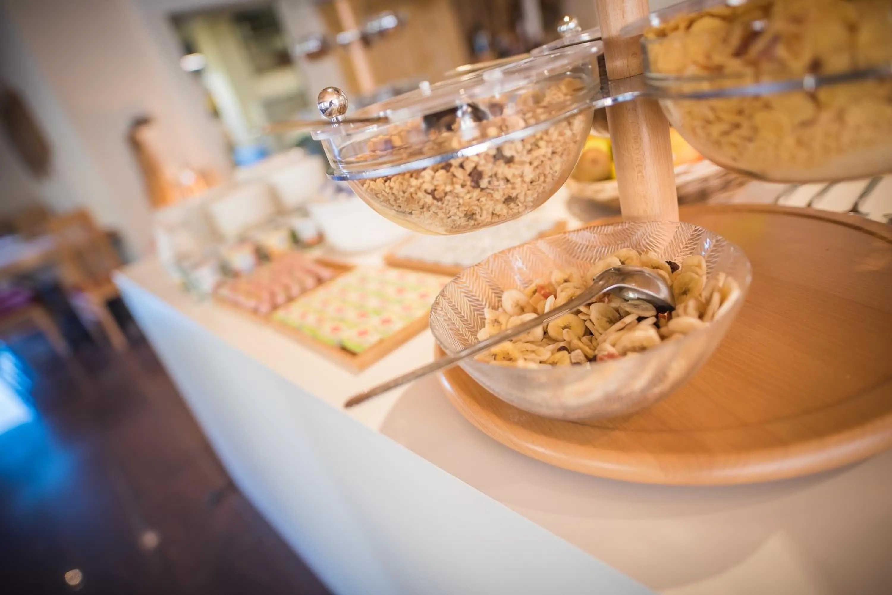 Italian breakfast in Mountain Living Apartments