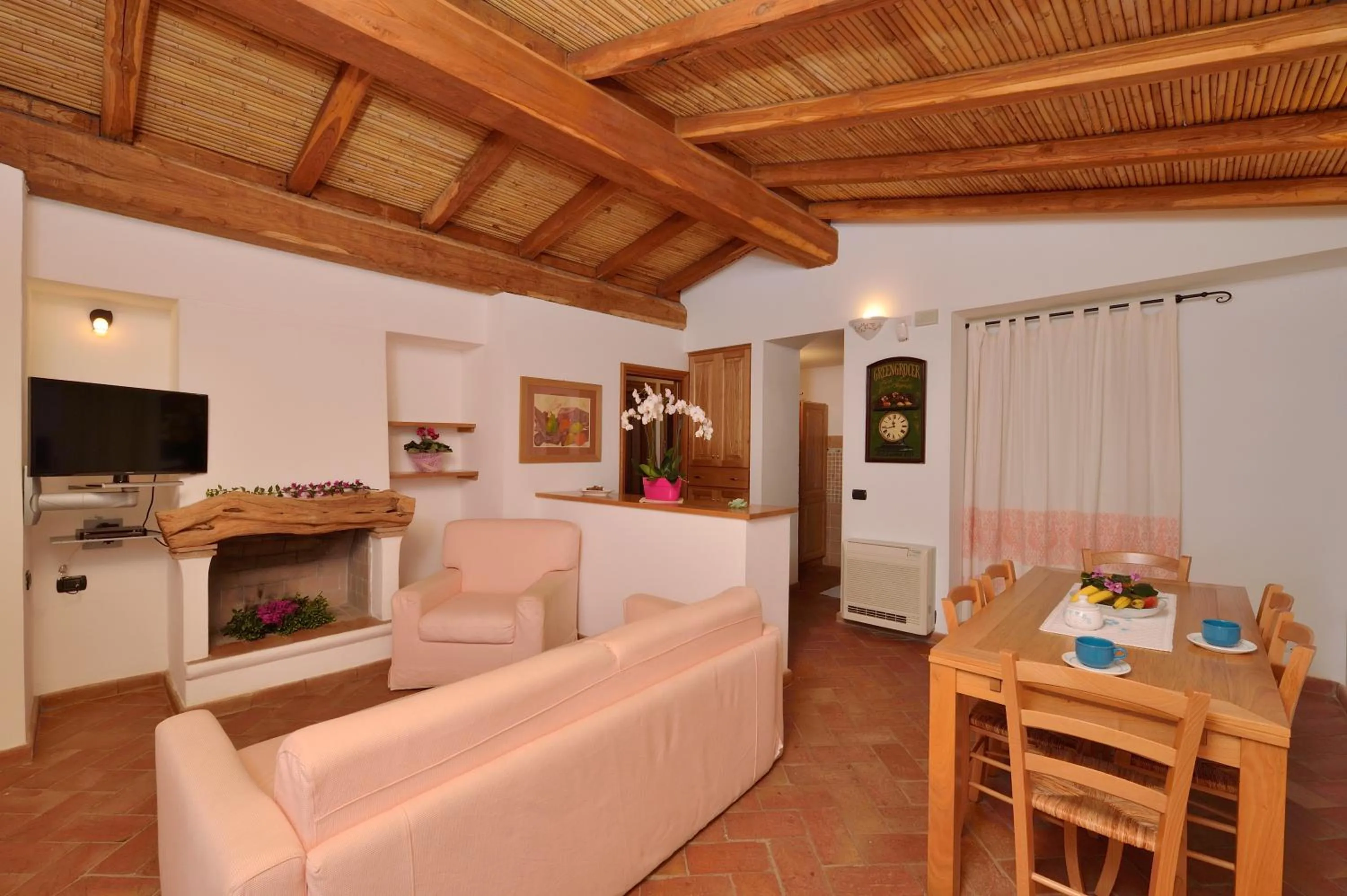 Living room in Villa Isuledda Beach