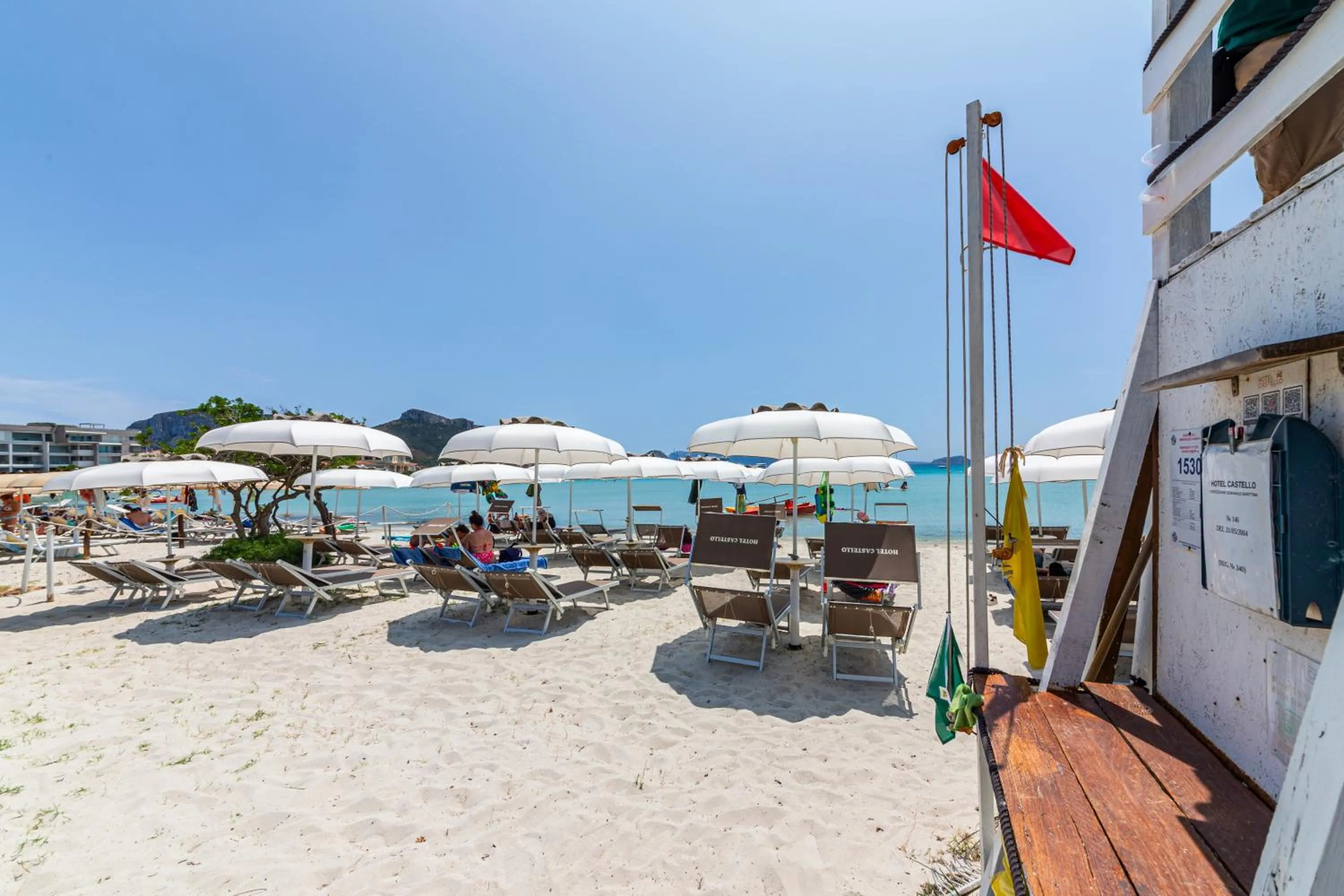 Beach in Hotel Castello
