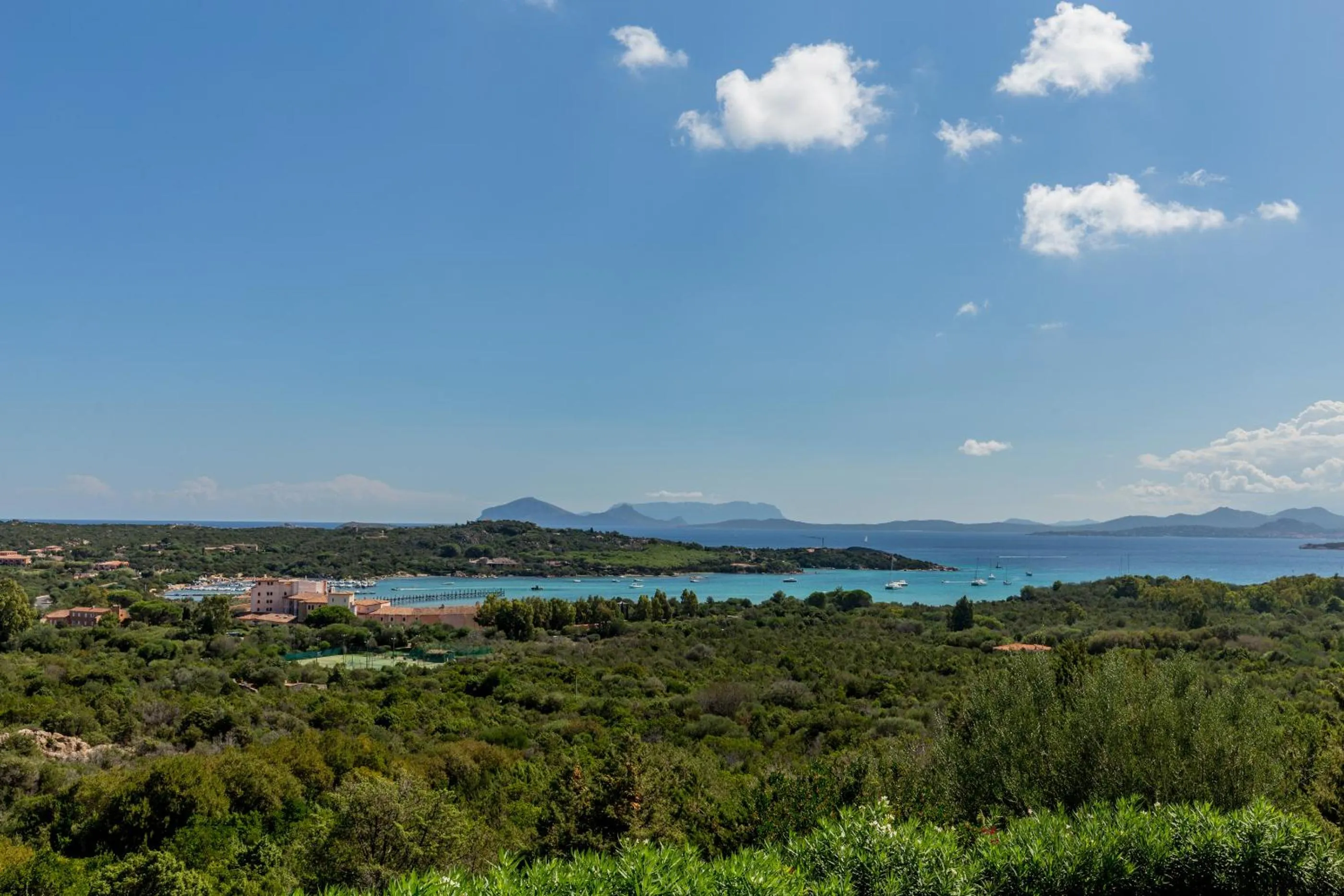 Natural landscape in Petra Bianca