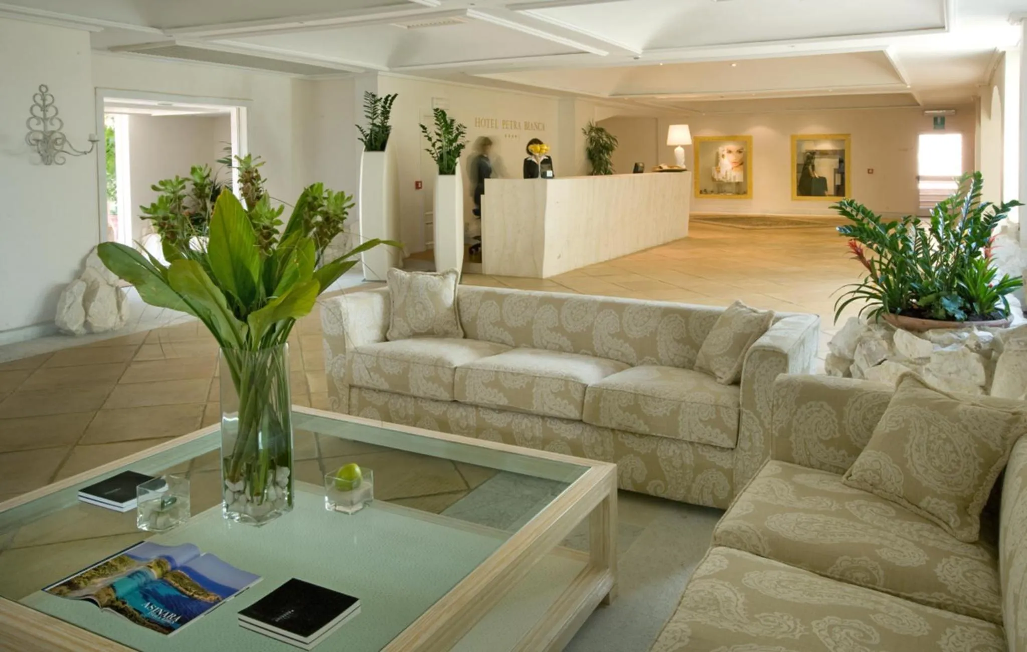 Lobby or reception in Petra Bianca