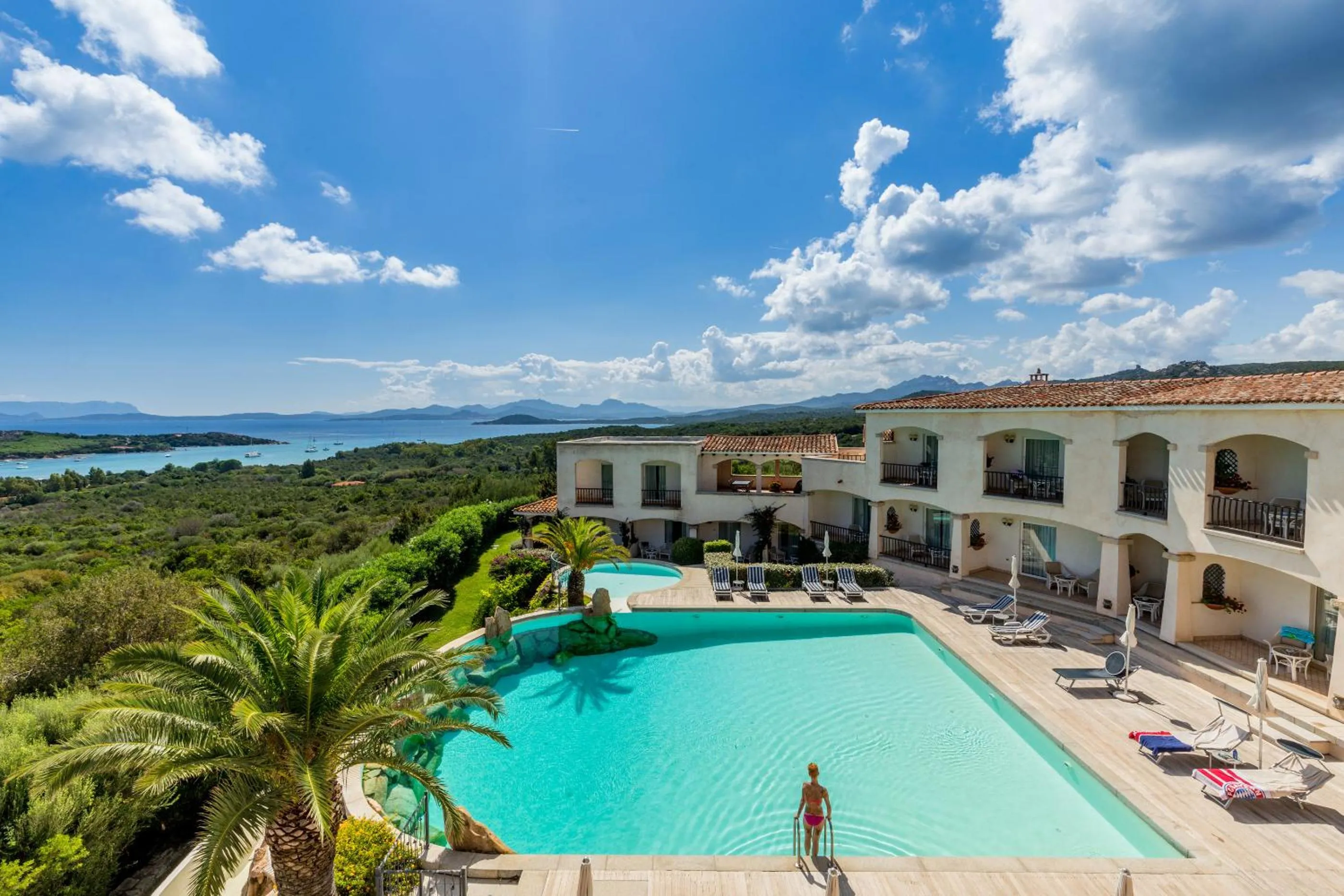 Swimming pool in Petra Bianca