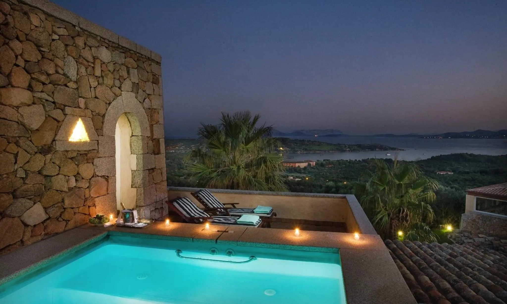 Swimming pool in Petra Bianca