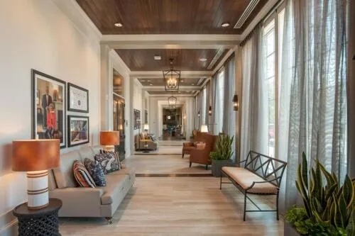 Lobby or reception in The Inn at Patrick Square