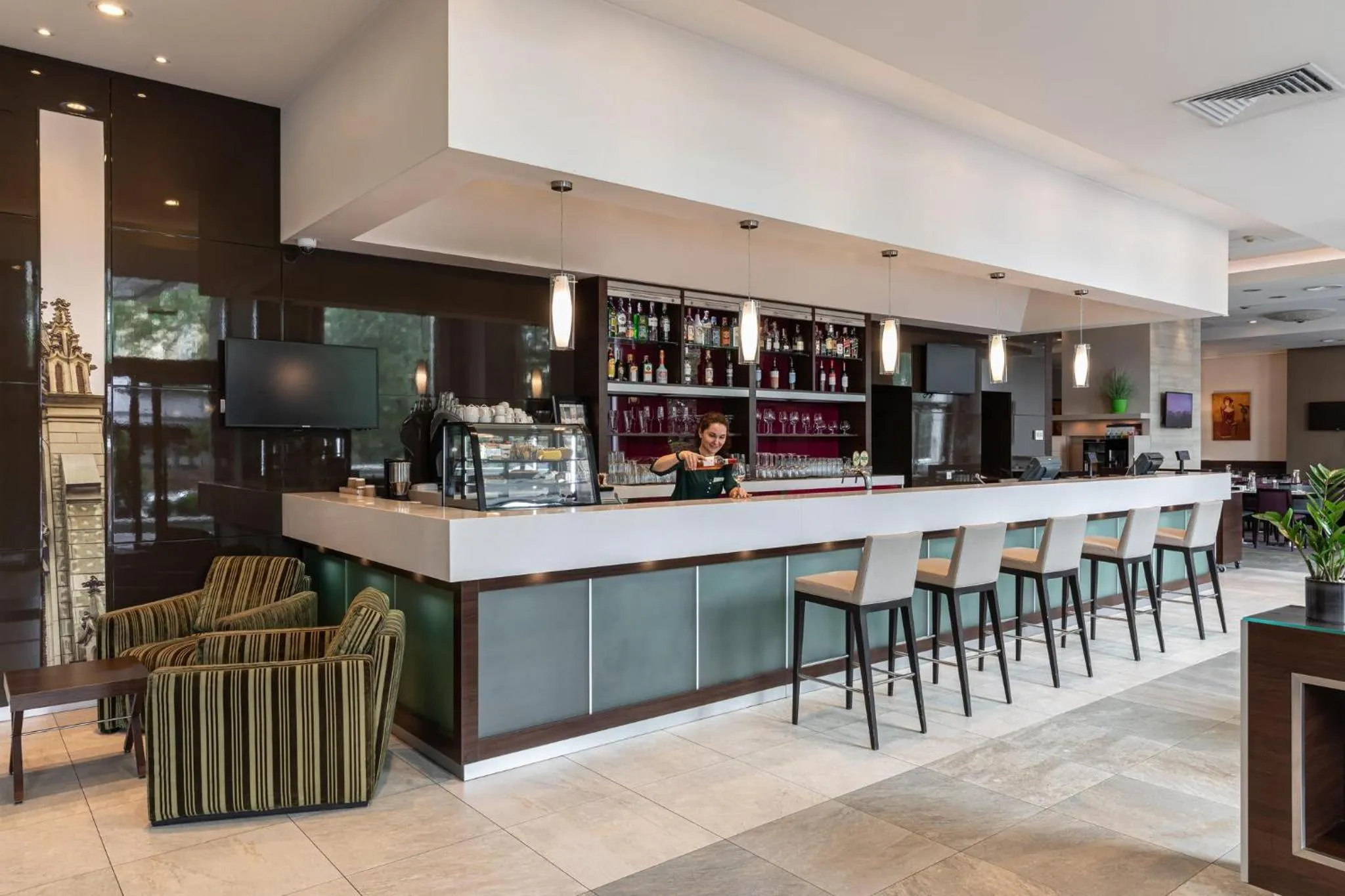 Lounge or bar in Holiday Inn - Kyiv by IHG