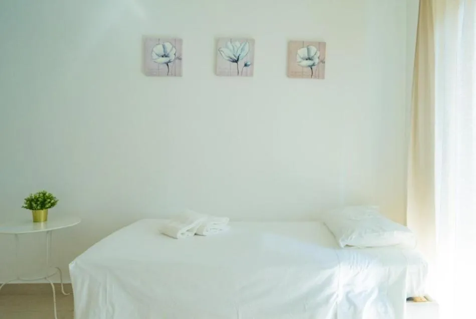 Bed in Isa Residence Fiumicino Airport