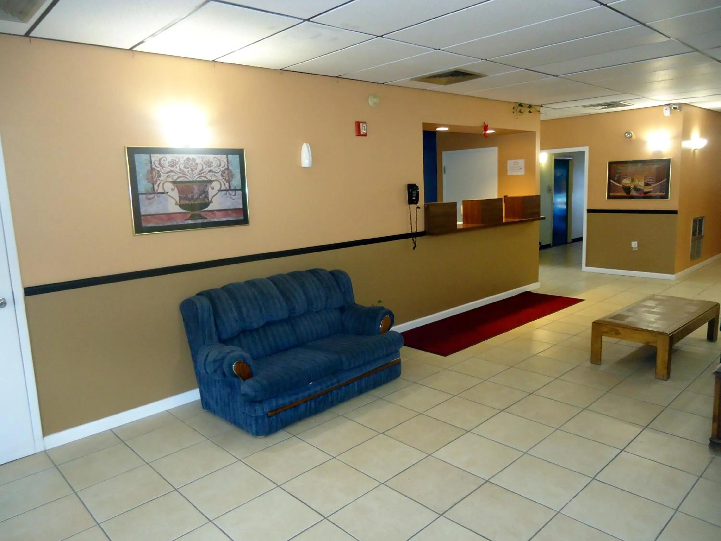 Lobby or reception in Knights Inn Paxinos Elysburg