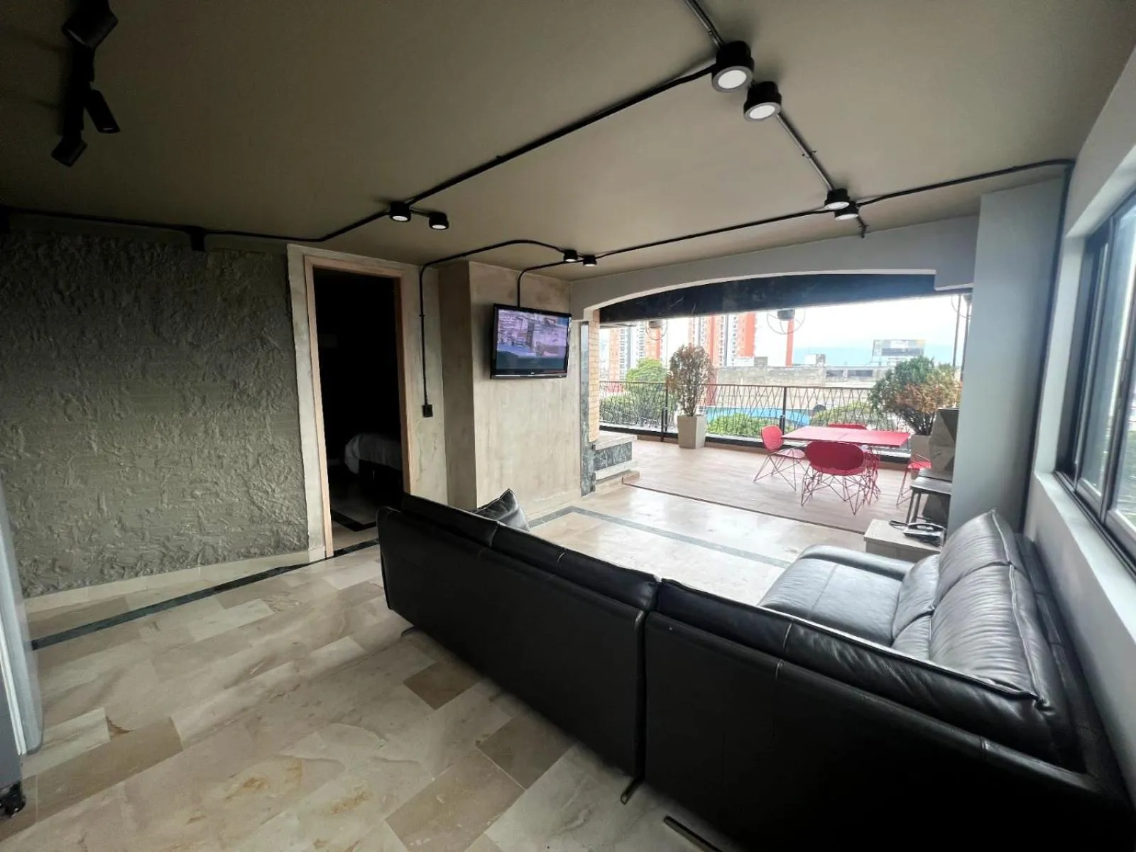 Living room in Hotel D' Leon