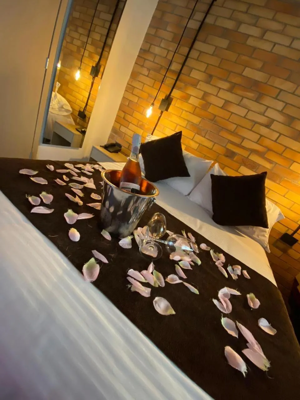 Bed in Hotel D' Leon