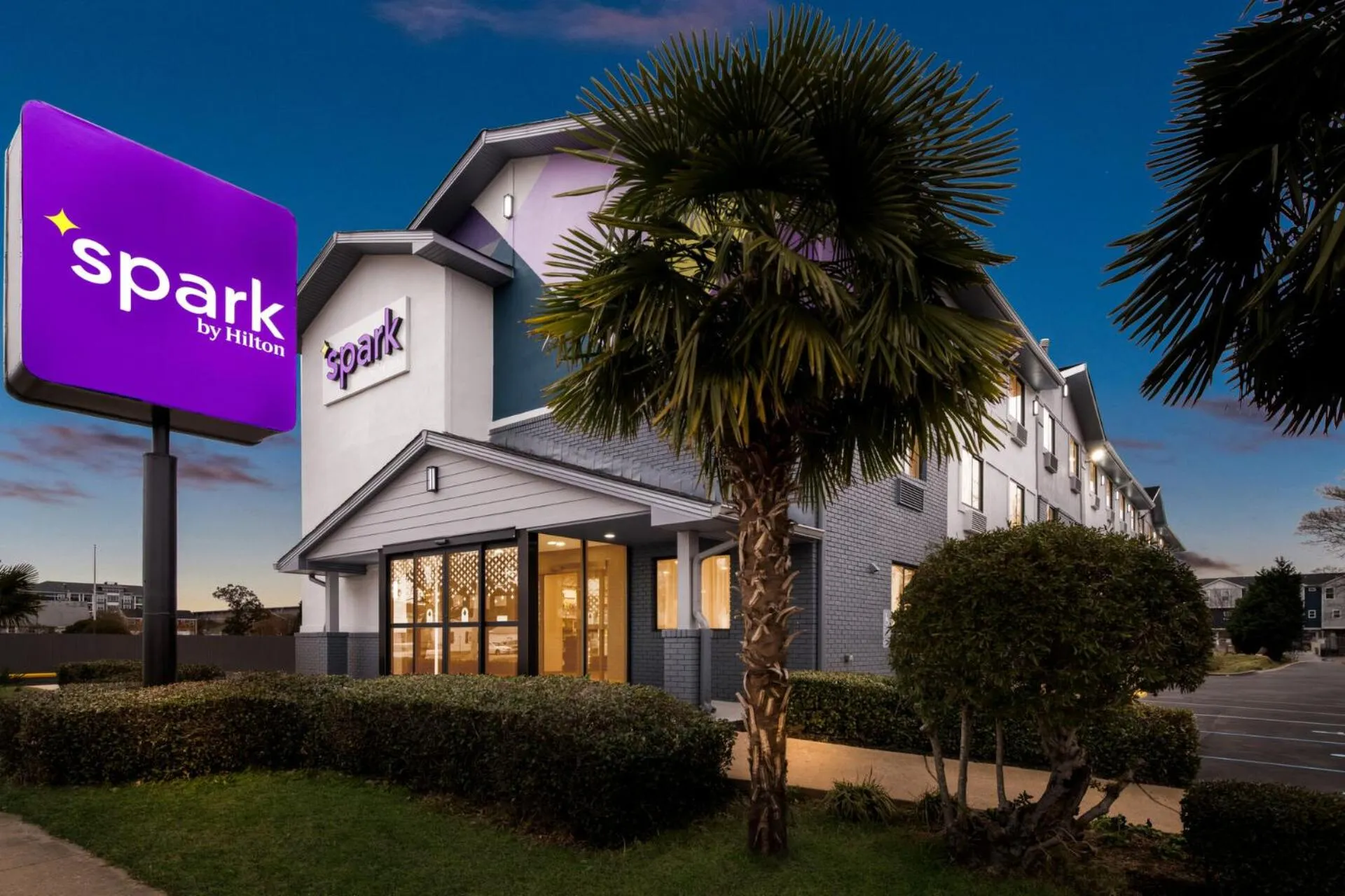Property building in Spark by Hilton Norfolk