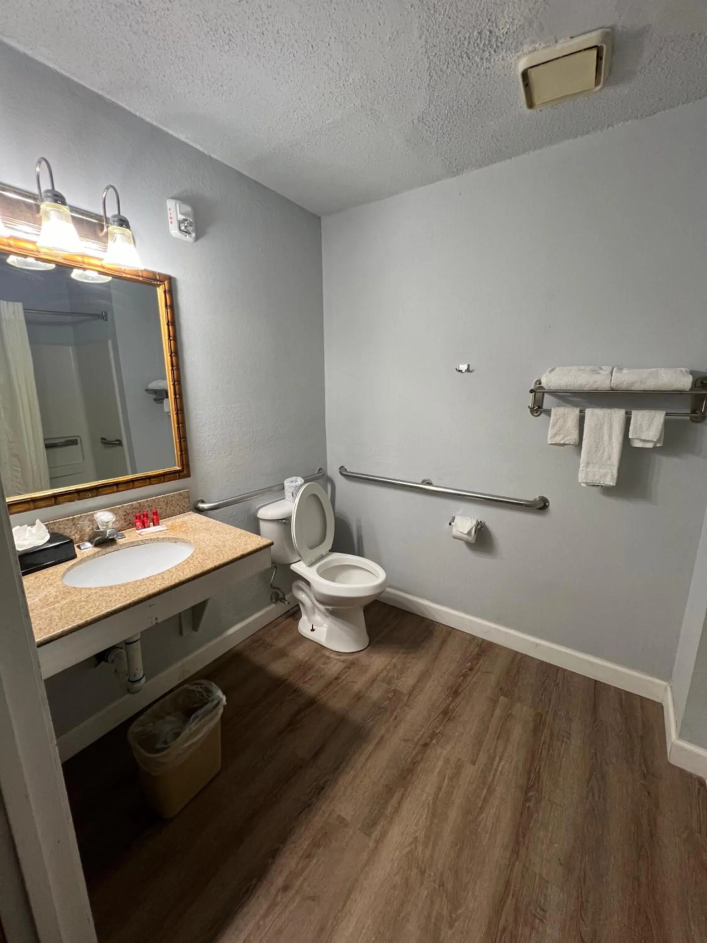 Toilet, Bathroom in Economy 7 Inn