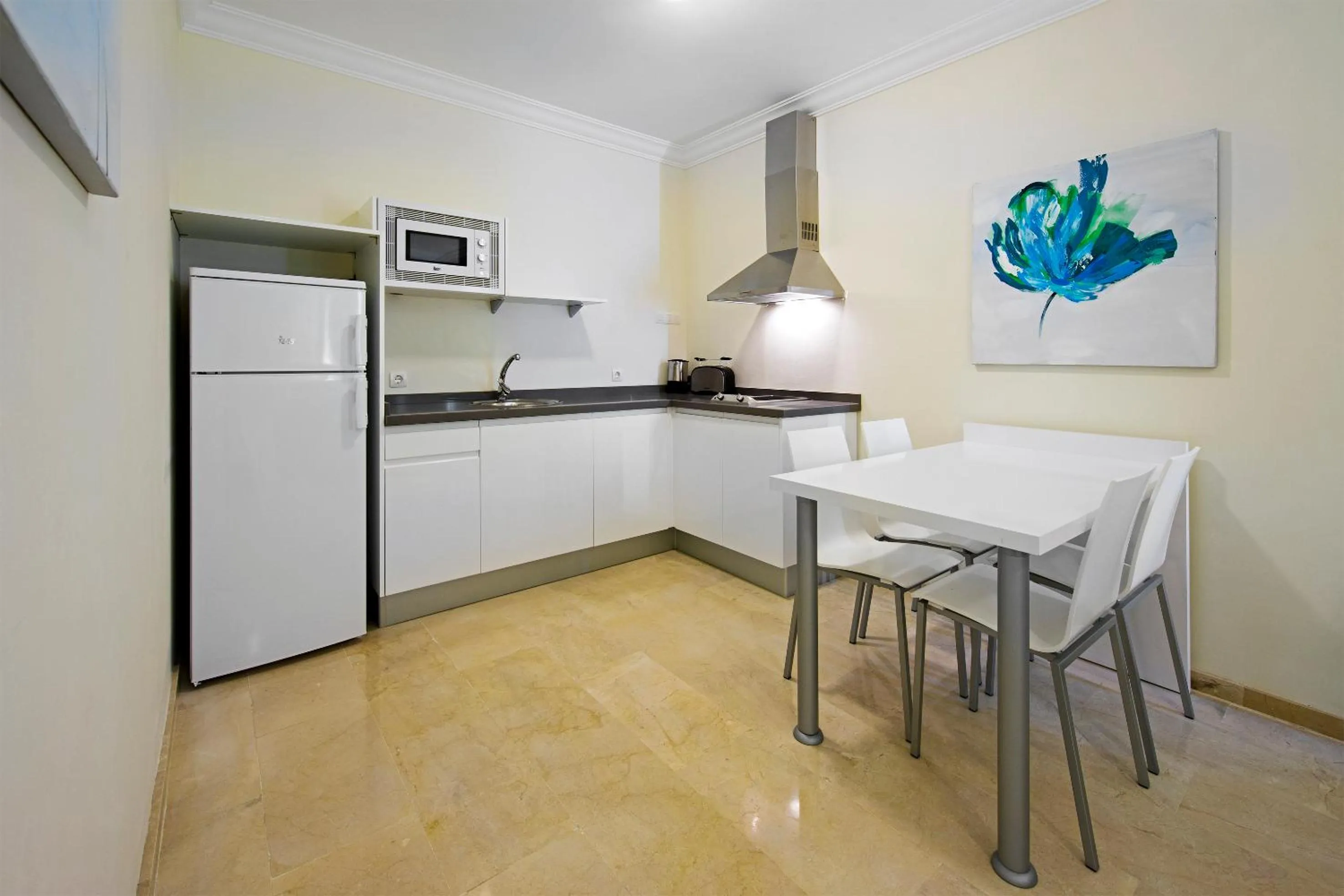 Kitchen or kitchenette in Kn Aparthotel Panorámica