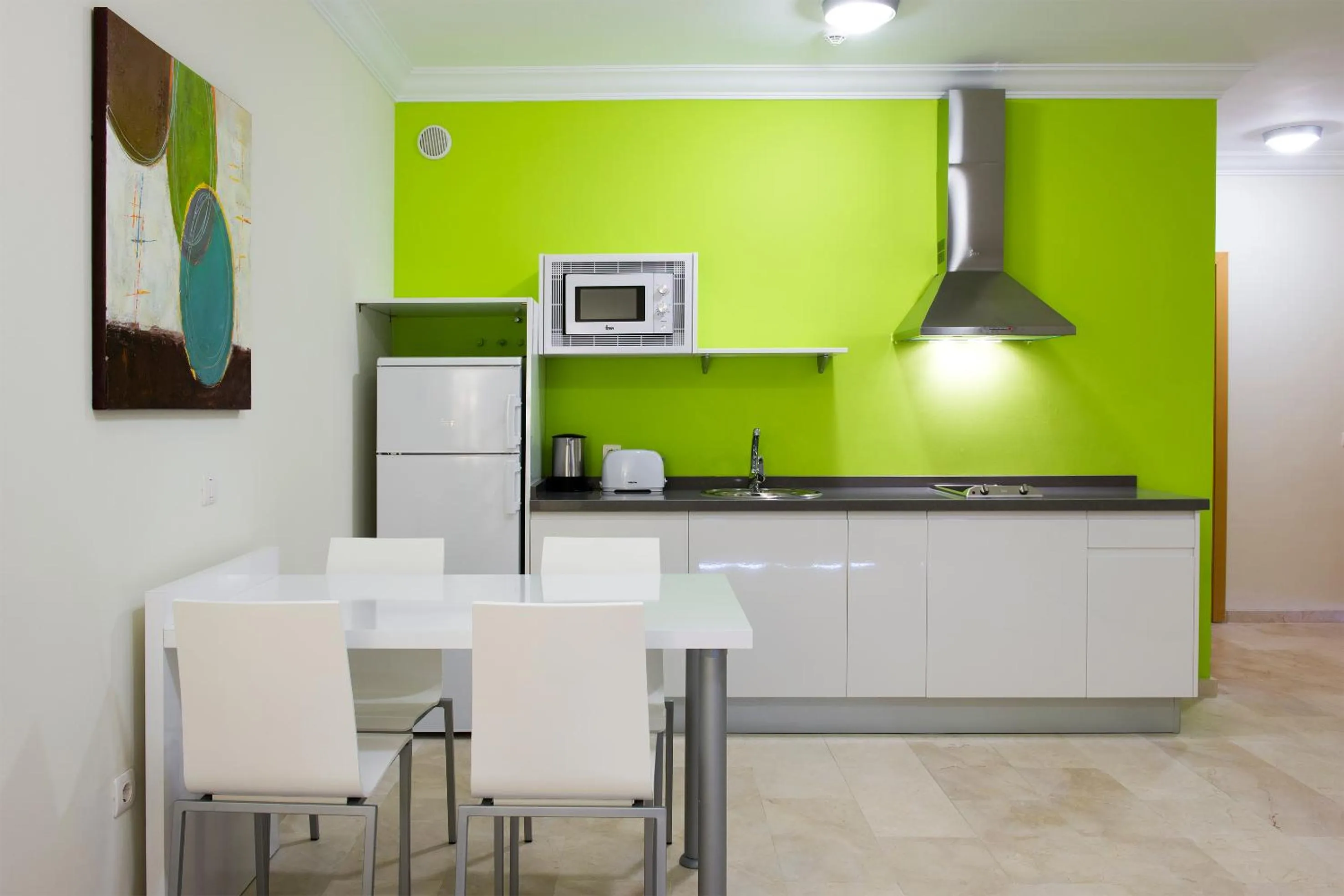 Kitchen or kitchenette in Kn Aparthotel Panorámica