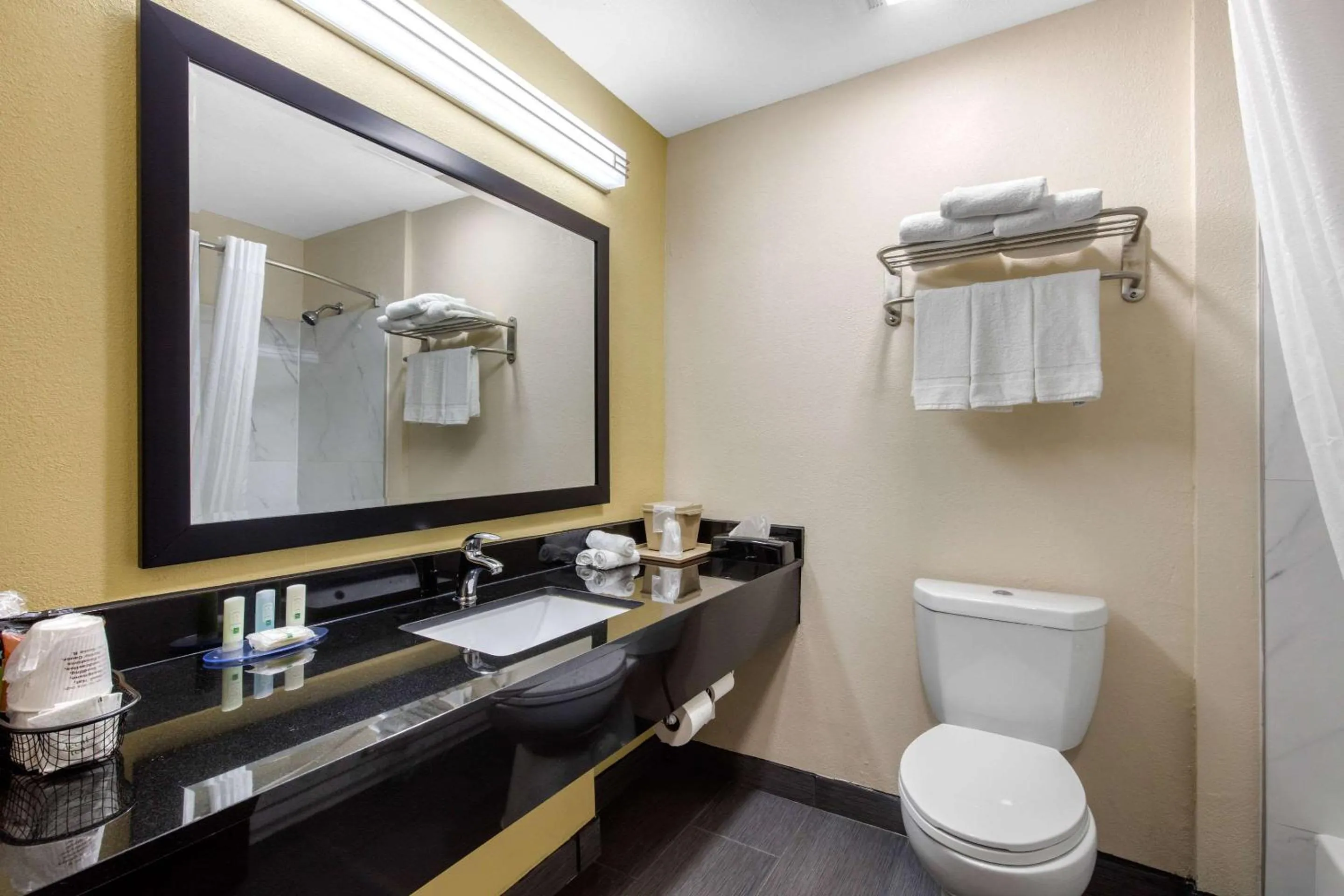 Bathroom in Quality Inn Cadiz