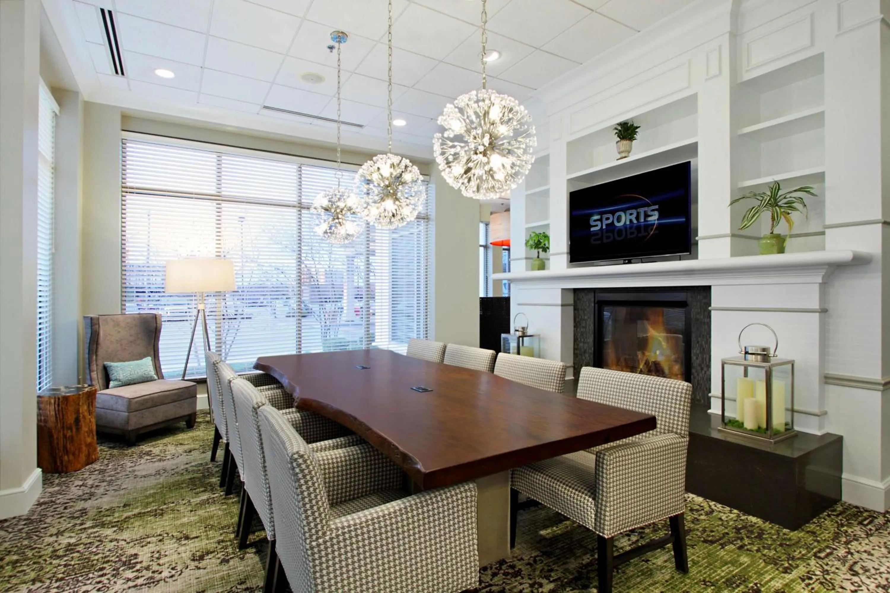 Lobby or reception in Hilton Garden Inn Columbus-University Area