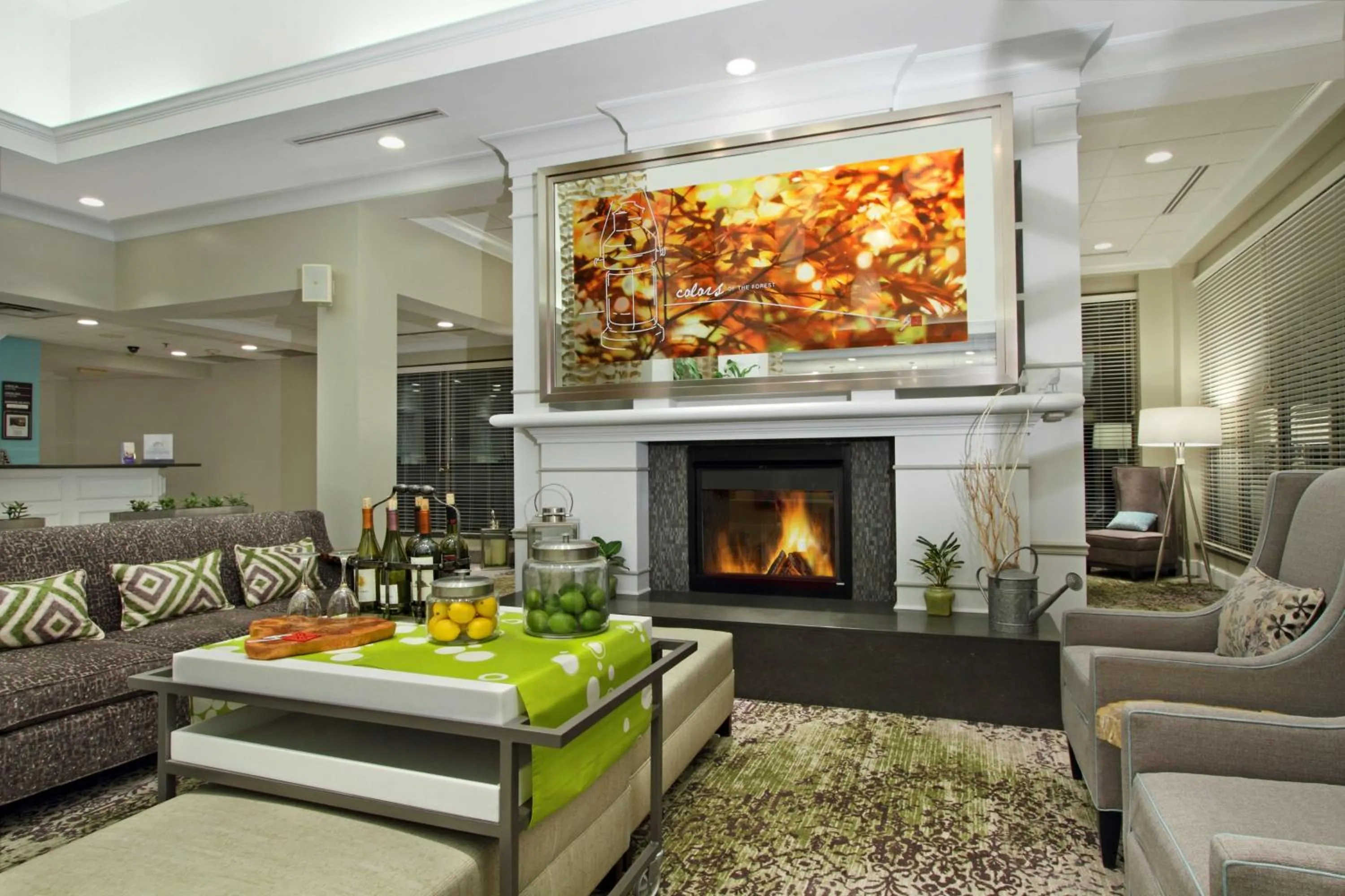 Lobby or reception in Hilton Garden Inn Columbus-University Area