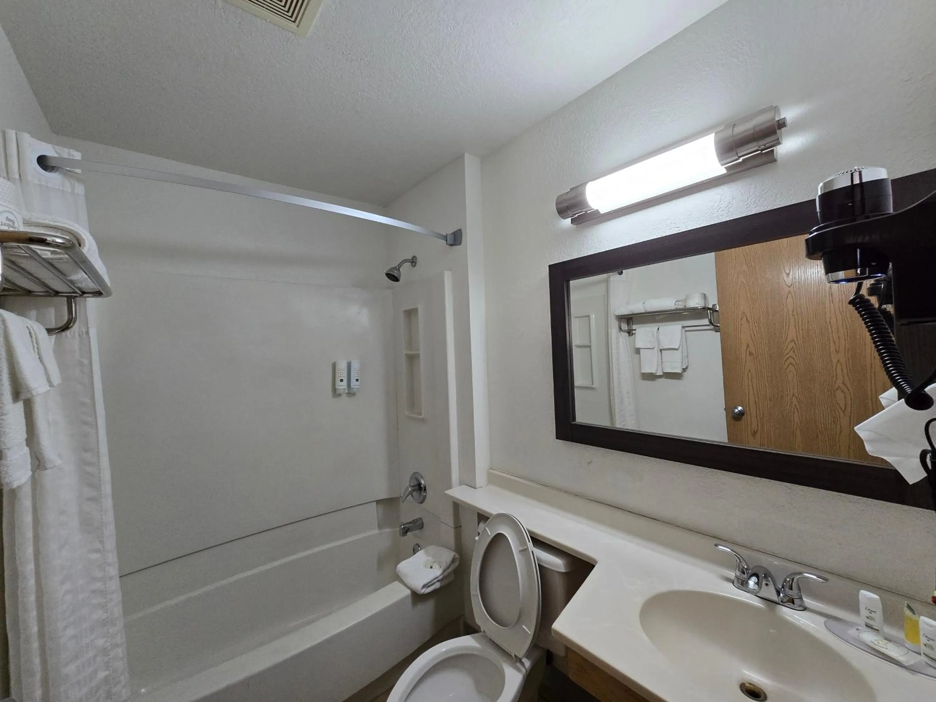 Shower in Super 8 by Wyndham Johnstown