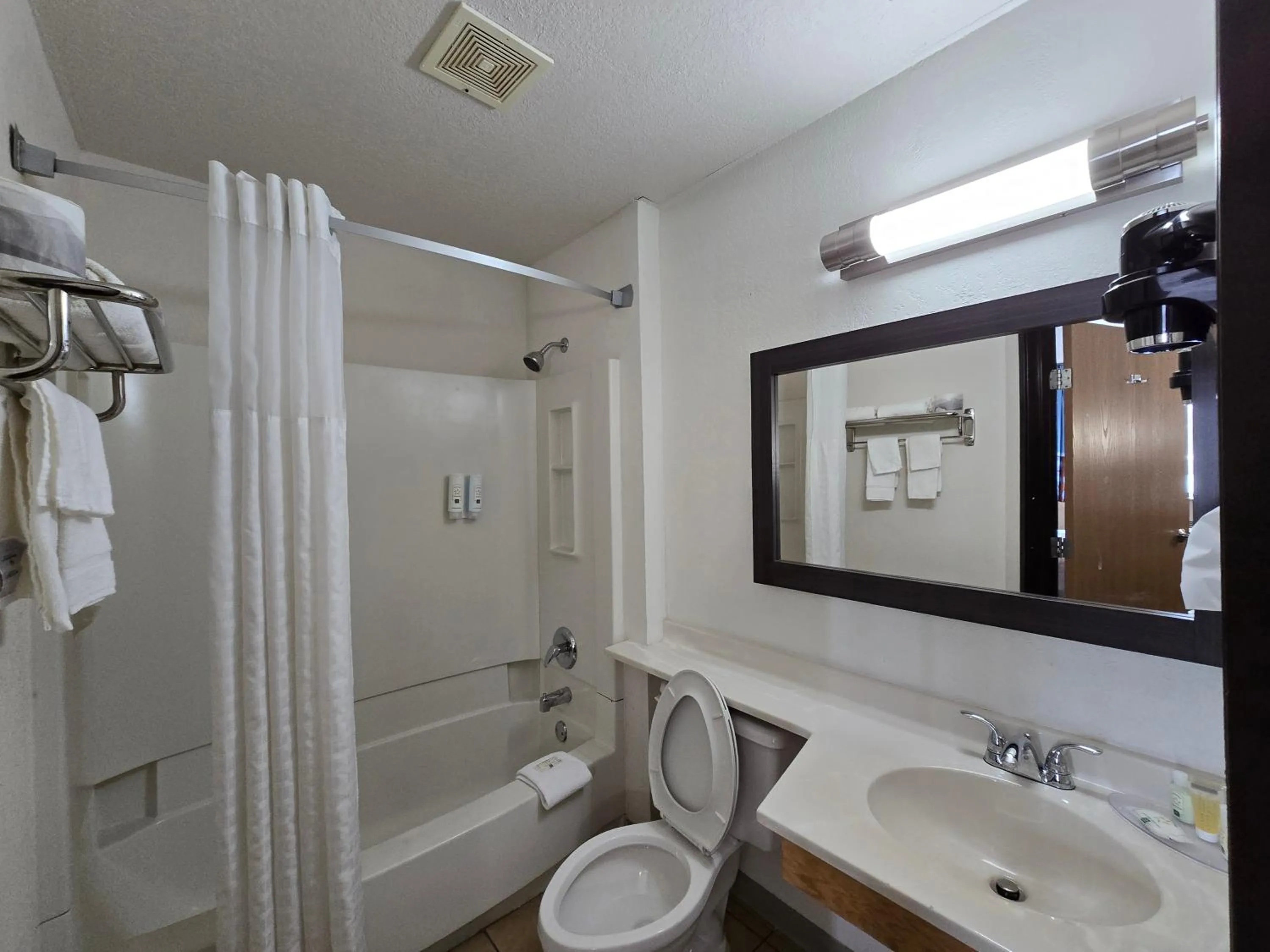 Shower in Super 8 by Wyndham Johnstown