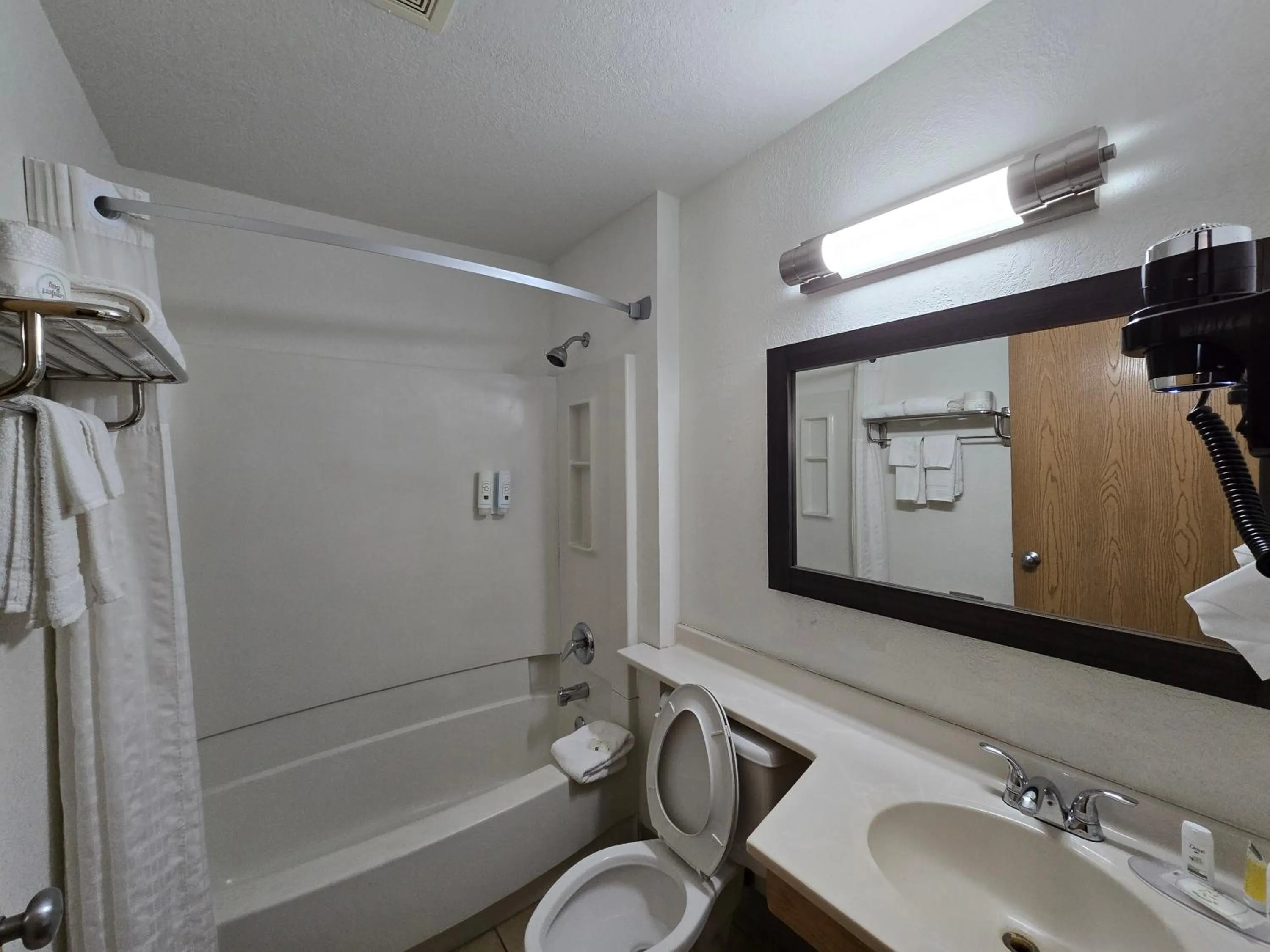 Shower in Super 8 by Wyndham Johnstown