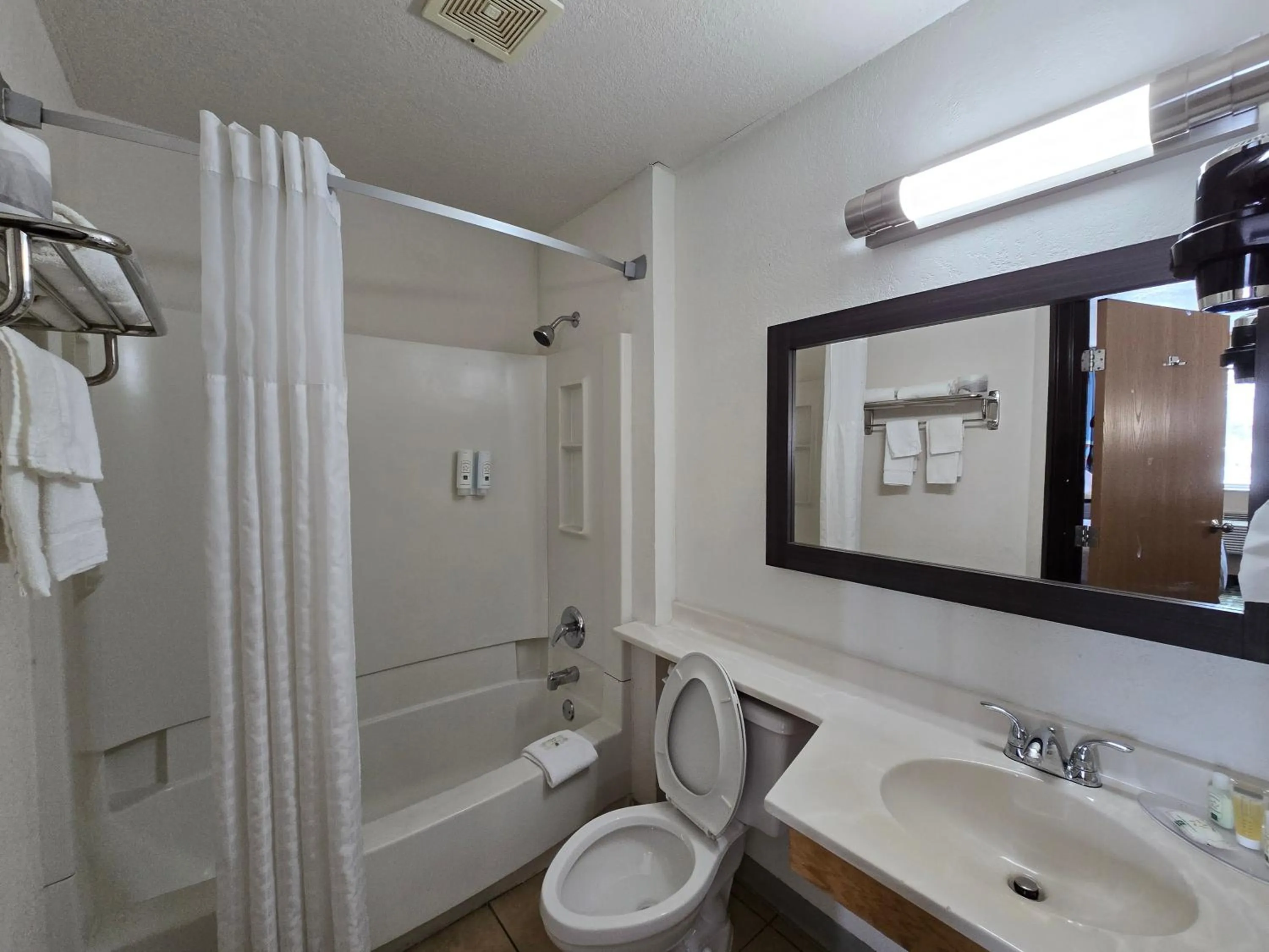 Shower in Super 8 by Wyndham Johnstown