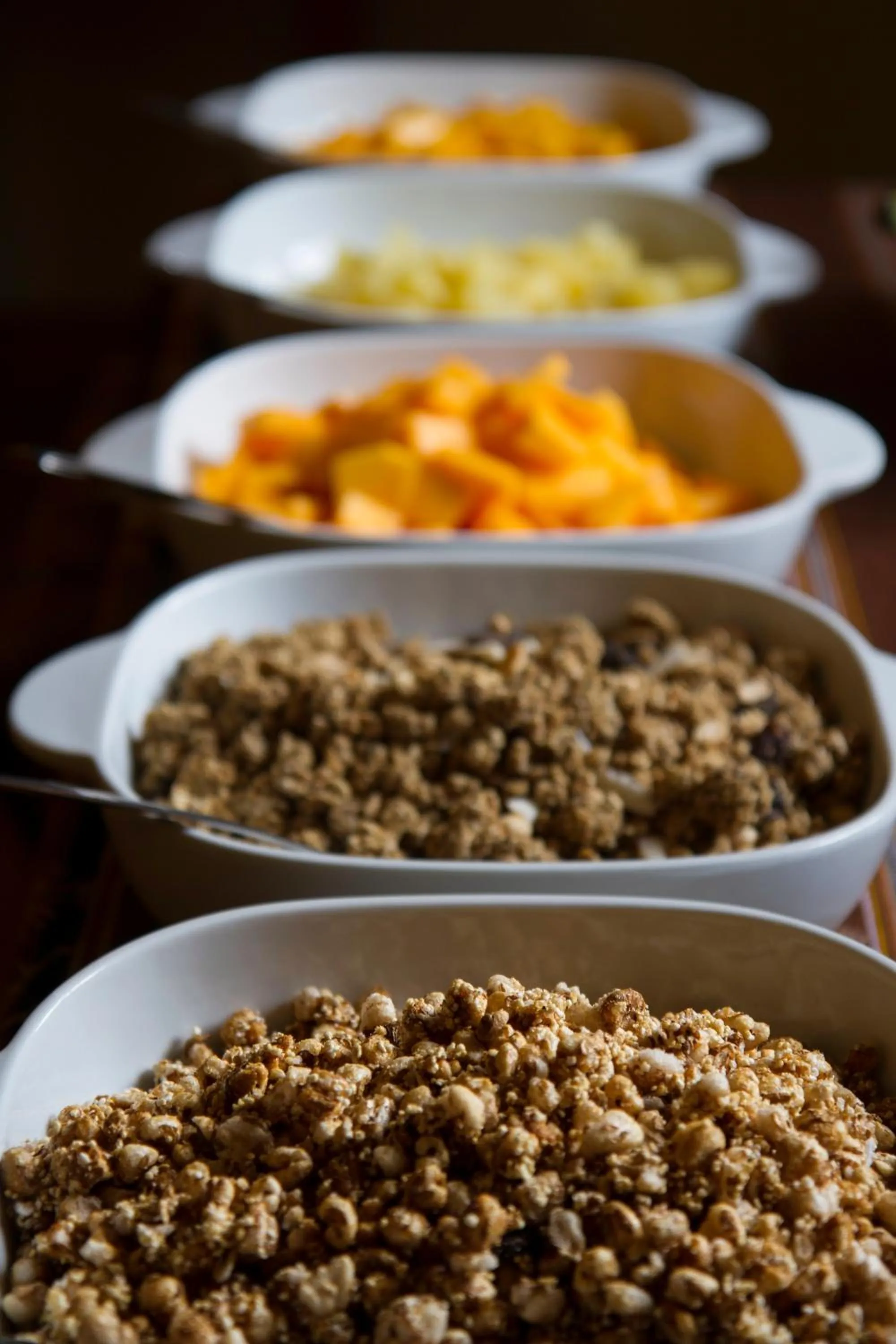 Buffet breakfast in Apu Lodge