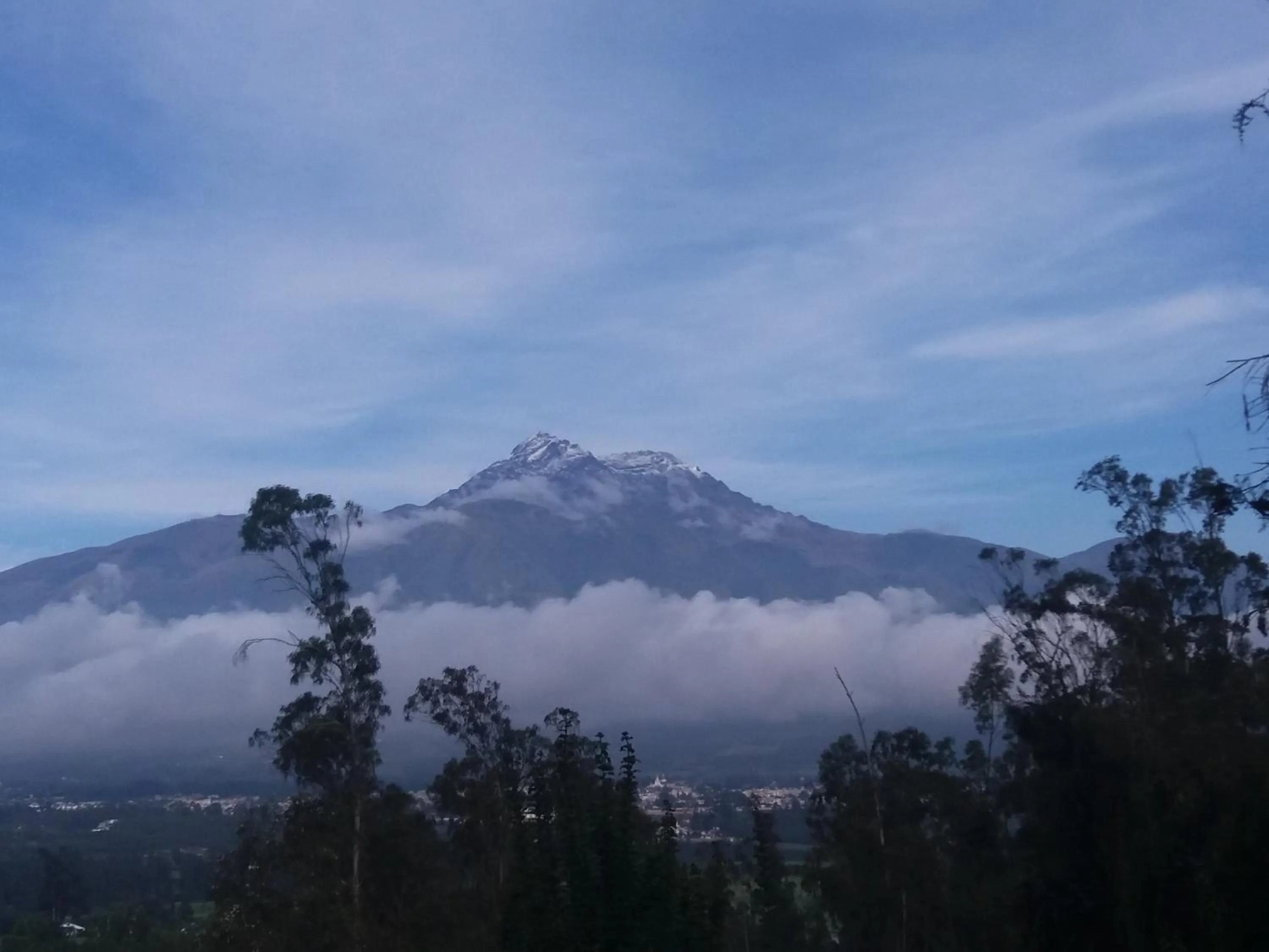 Natural landscape in Hostería Hacienda Pinsaqui