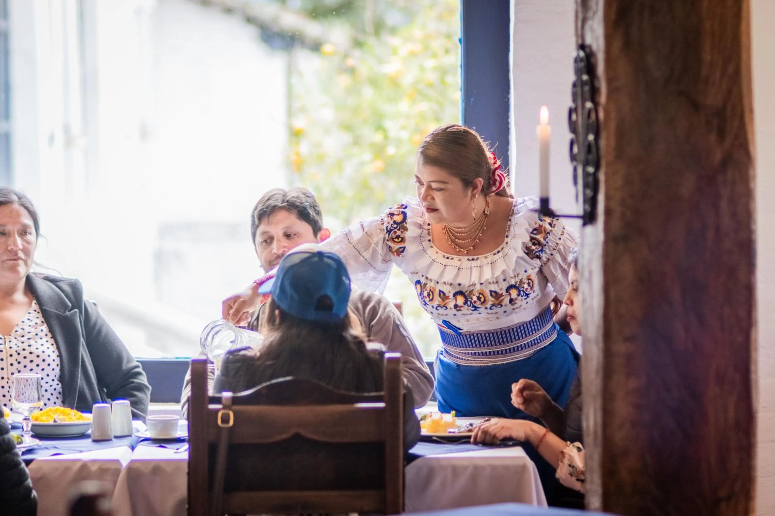 Staff in Hostería Hacienda Pinsaqui