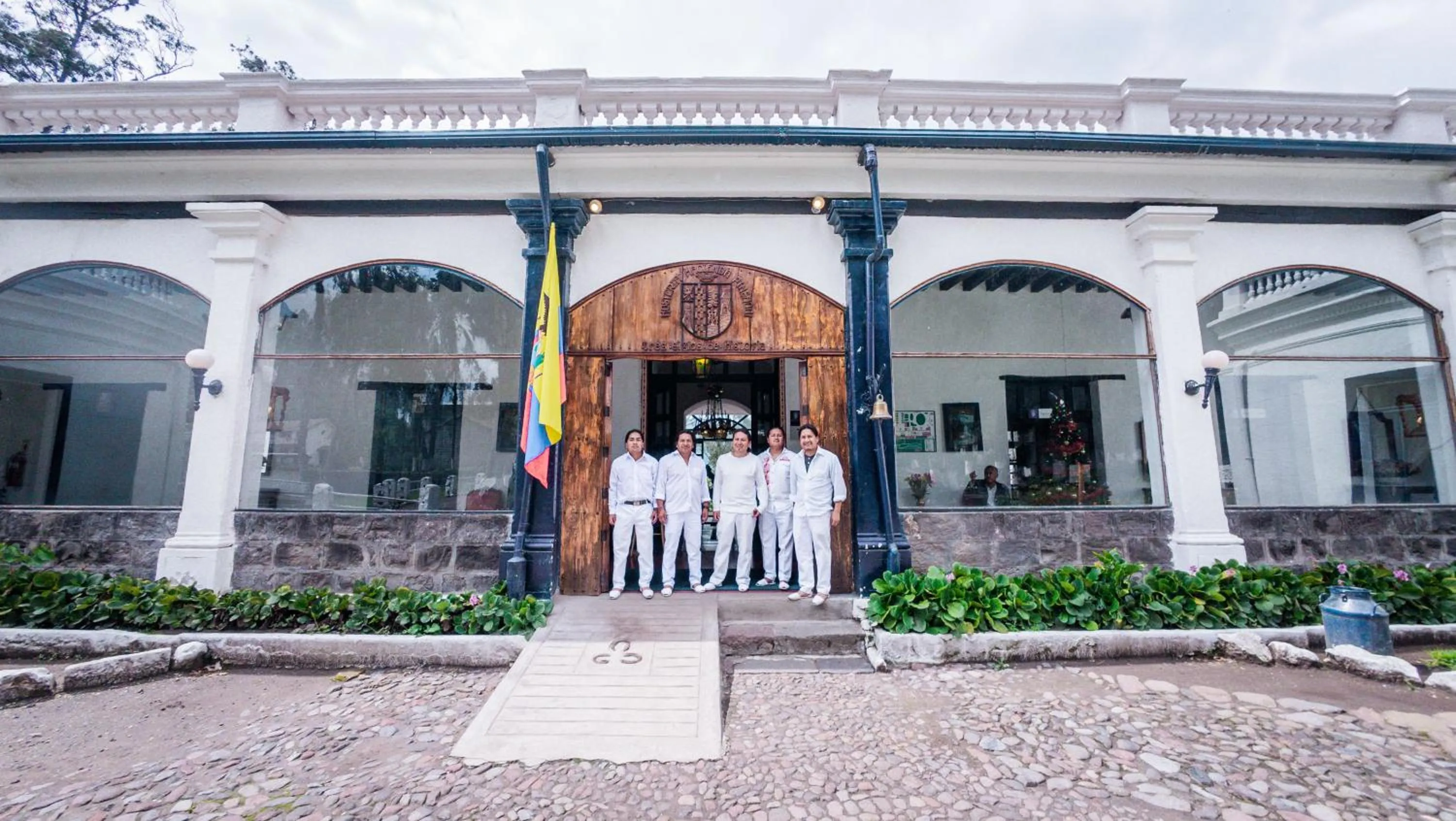Property building in Hostería Hacienda Pinsaqui