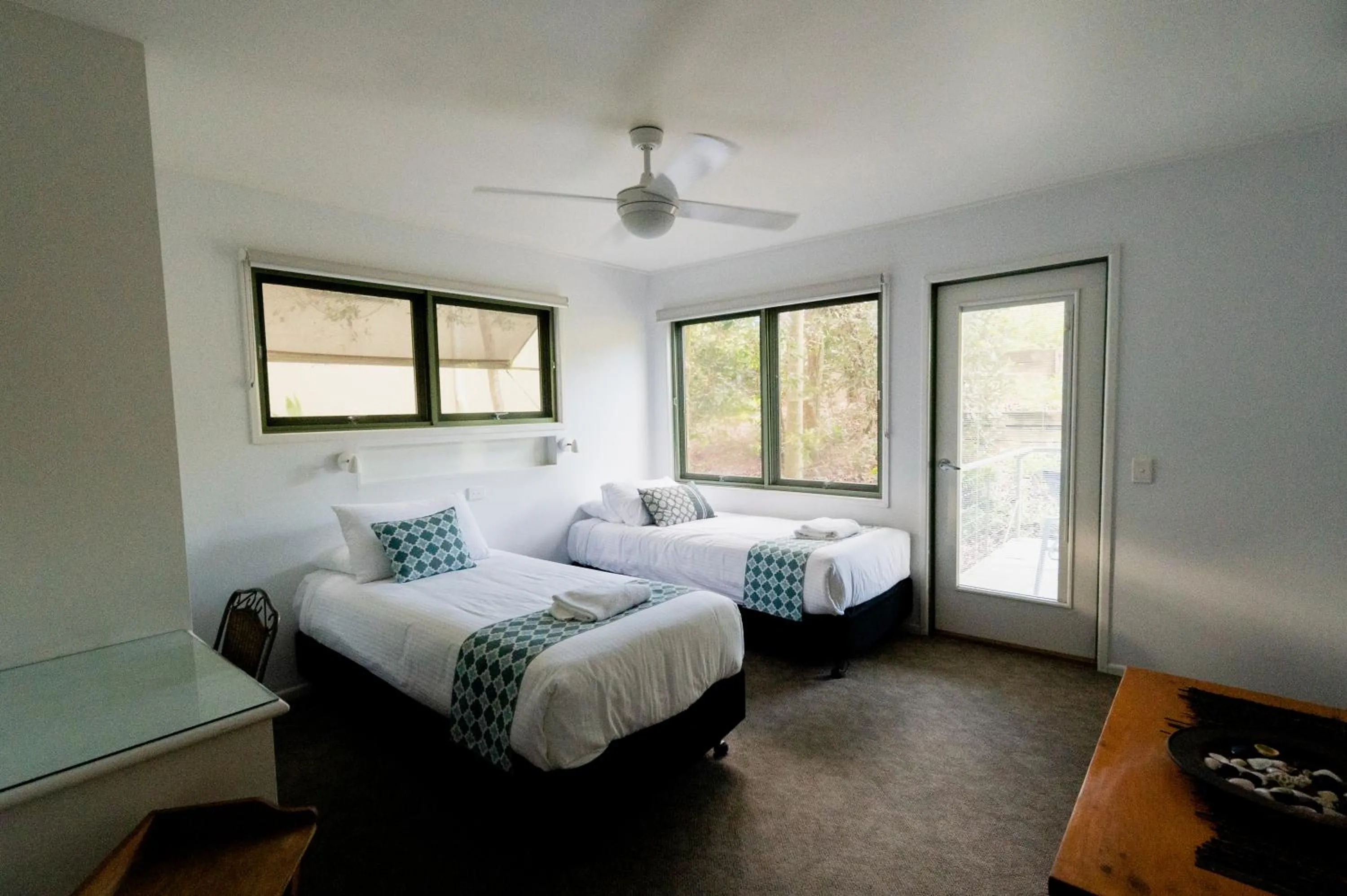 Bed in The Retreat Beach Houses